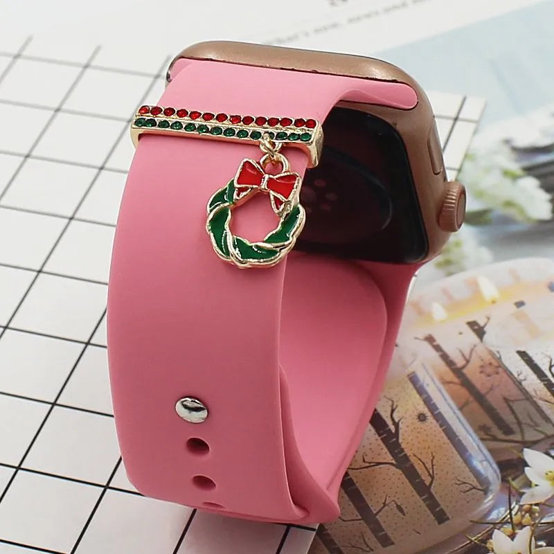 Festive Christmas Watch Band for Apple Watch & Samsung Galaxy - Holiday Party & Gift Giving Accessories