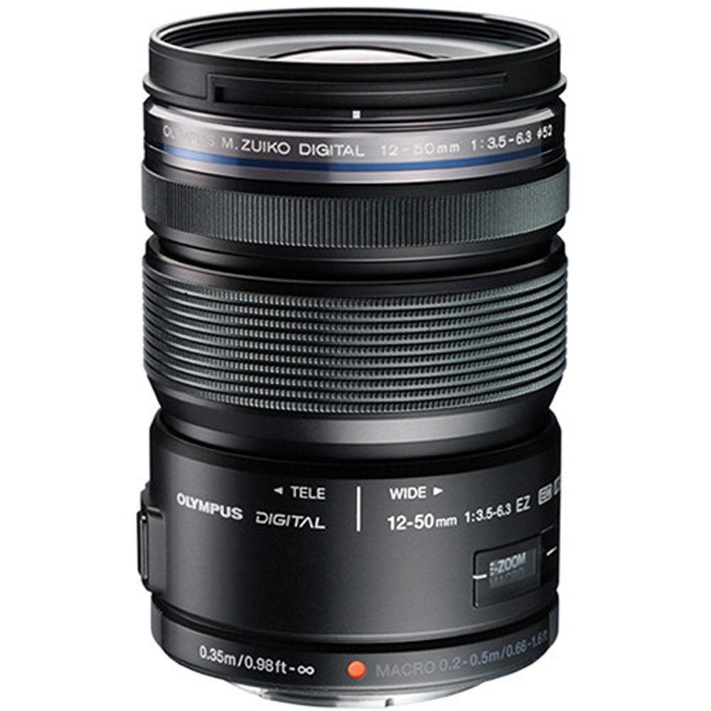 Olympus M.Zuiko Digital ED 12-50mm F3.5-6.3 EZ Lens - Compact & Versatile Zoom Lens for Micro Four Thirds Cameras - Perfect for Travel, Landscape & Everyday Photography