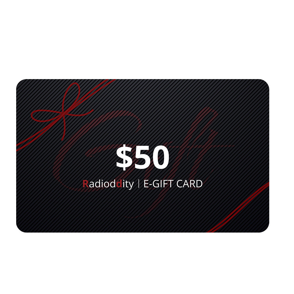 Radioddity Digital Gift Card - Perfect for Walkie Talkies, Ham Radios & Communication Enthusiasts | Great for Birthdays, Holidays & Special Occasions