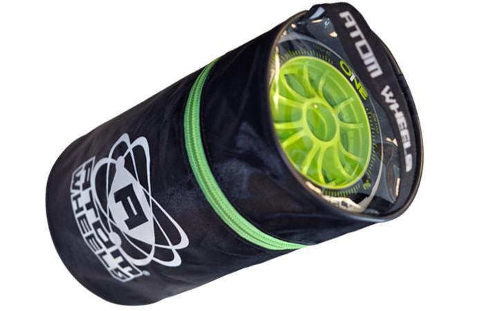 ATOM Wheels Inline Skate Wheel Tote Bag - Durable Carrying Case for Roller Skates & Inline Skating Gear - Perfect for Rink, Park & Travel