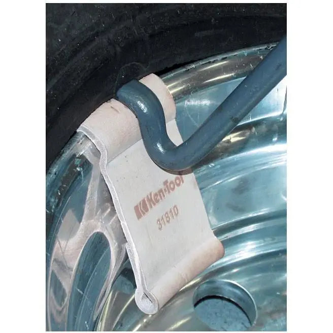 Ken Tool 31810 Aluminum Rim Protector - Heavy Duty Wheel Protection for Trucks & Trailers - Prevent Scratches & Damage During Tire Changes (Garage & Roadside Use)