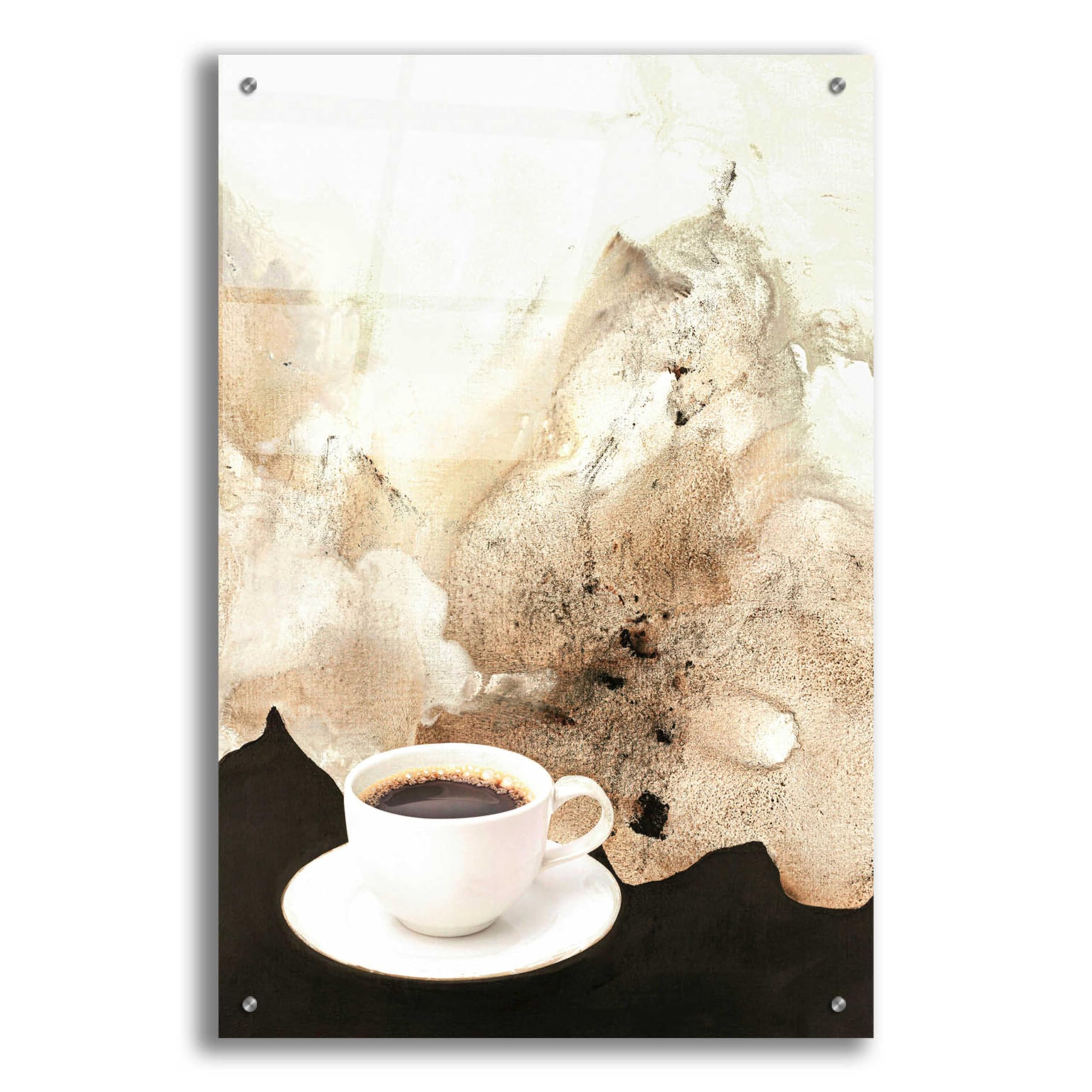 Epic Art 'The Art of Taste 2' by Design Fabrikken - Premium Acrylic Glass Wall Art Decor - 24x36 Inches Modern Painting for Living Room, Bedroom & Office