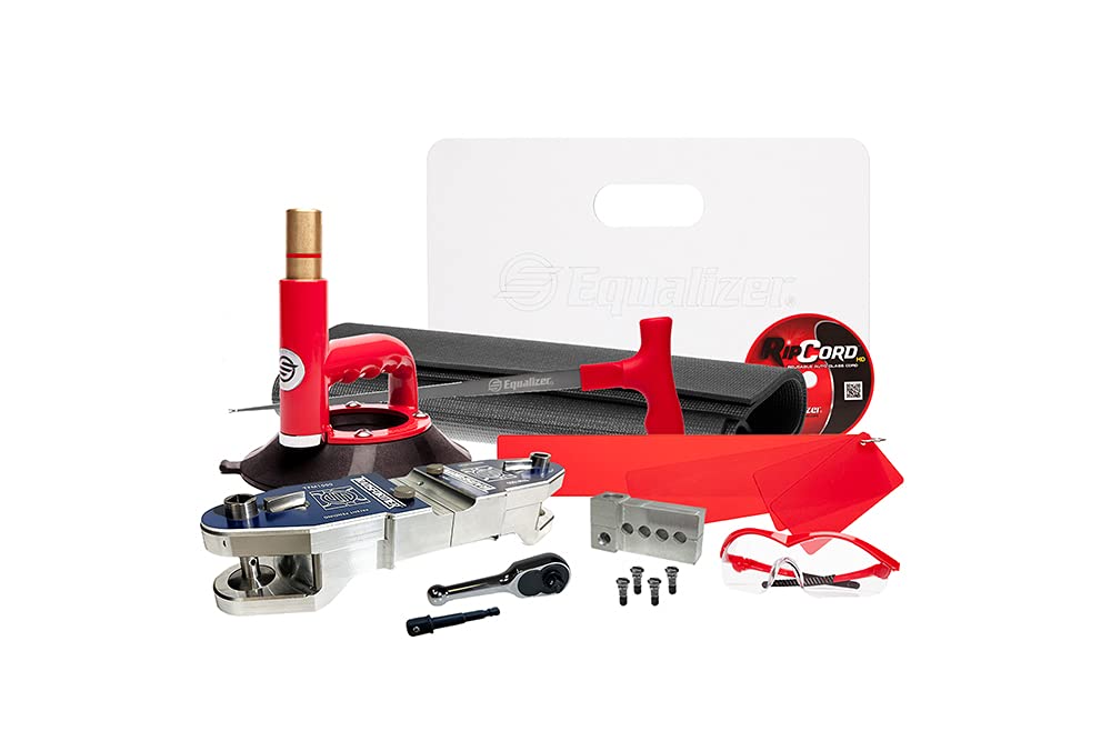 Transformer™ Kit Drill-Powered Auto Glass Removal Tool - Dual-Cutting & Cord Removal - Perfect for Windshield & Quarter Glass Replacement - Essential for Emergency Vehicle Repairs & Auto Glass Professionals