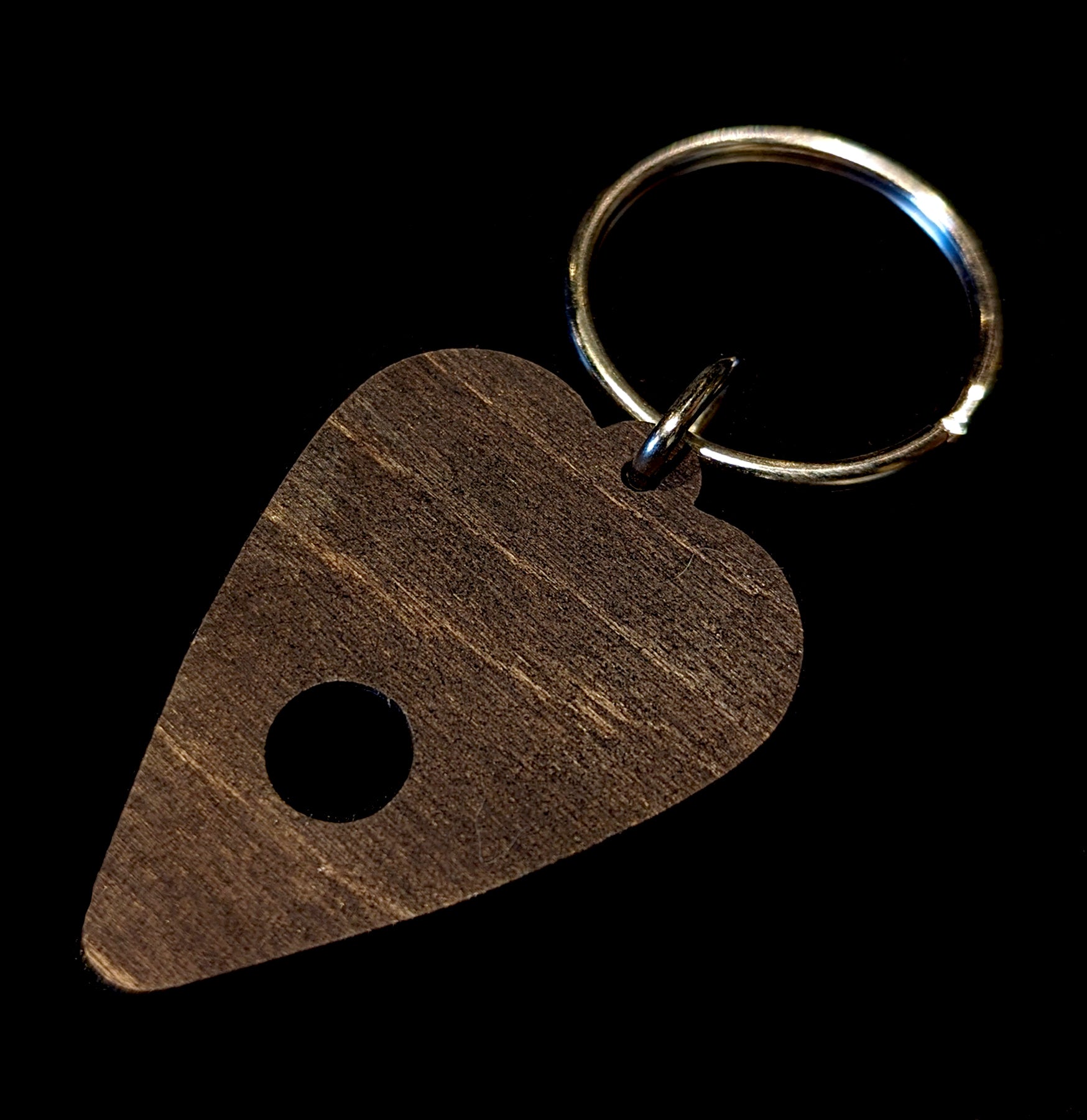 Ouija Board Planchette Keychain - Gothic Spirit Board Accessory for Divination & Halloween Decor - Perfect for Parties, Cosplay & Spiritual Practices