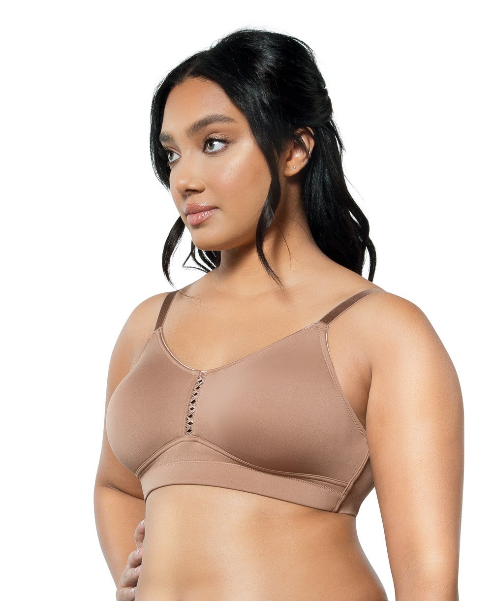 Parfait Erika Bralette Bra - Comfortable Lace Underwire Bra for Women | Perfect for Everyday Wear, Layering & Lounge