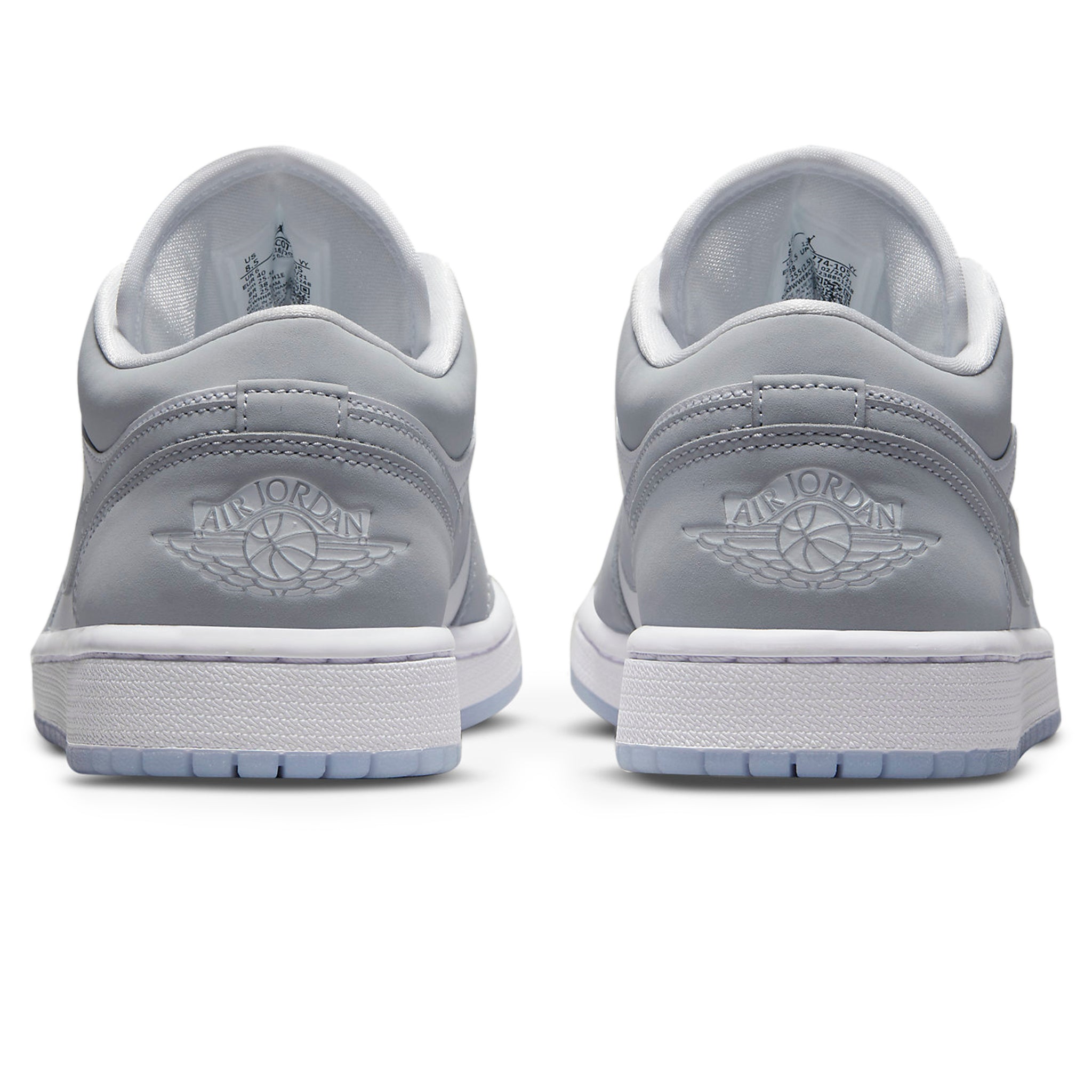 Air Jordan 1 Low Wolf Grey Women's Sneakers - Comfortable Casual Shoes for Walking, Running & Streetwear Fashion