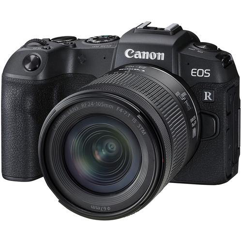 Canon EOS RP Full Frame Mirrorless Camera with RF 24-105mm f/4-7.1 IS STM Lens Kit - Professional Photography, Vlogging & Travel (Black)