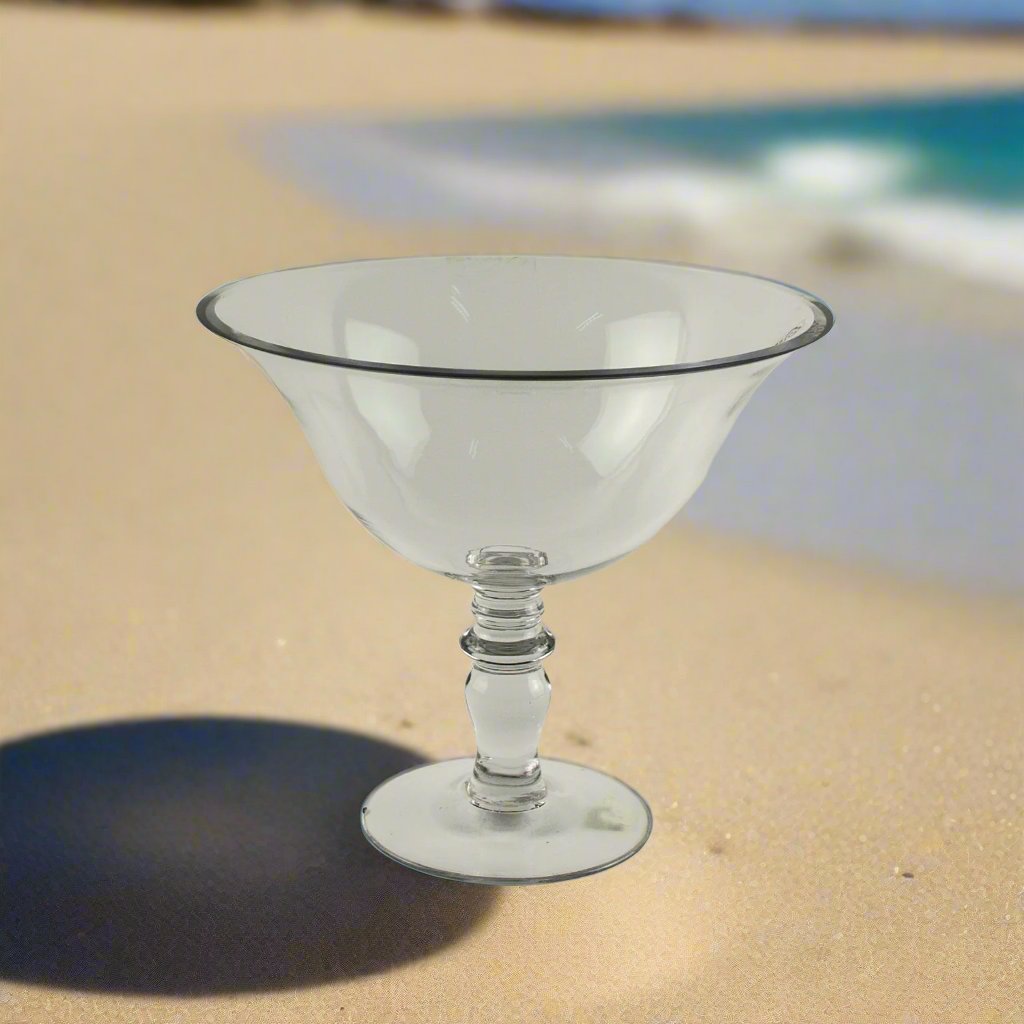 11.75x11 Inch Large Glass Footed Bowl - Elegant Serving Bowl for Salads, Desserts, and Party Displays - Perfect for Entertaining, Dining, and Home Decor