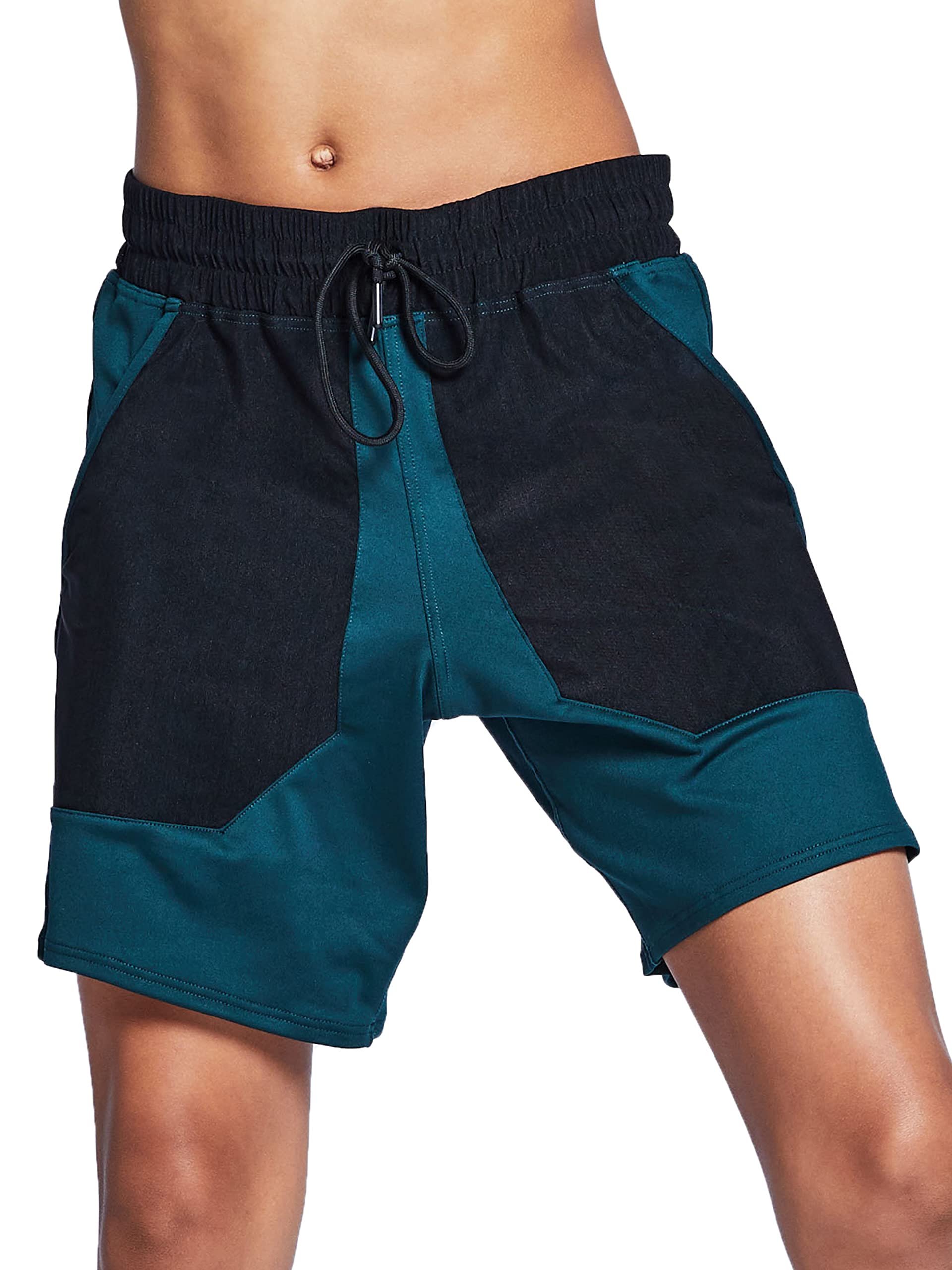 JO + JAX Court Youth Shorts - Gender-Neutral Streetwear Basketball Shorts | Super Stretchy Oversized Fit for Boys & Girls | Perfect for Basketball, Gym & Casual Wear