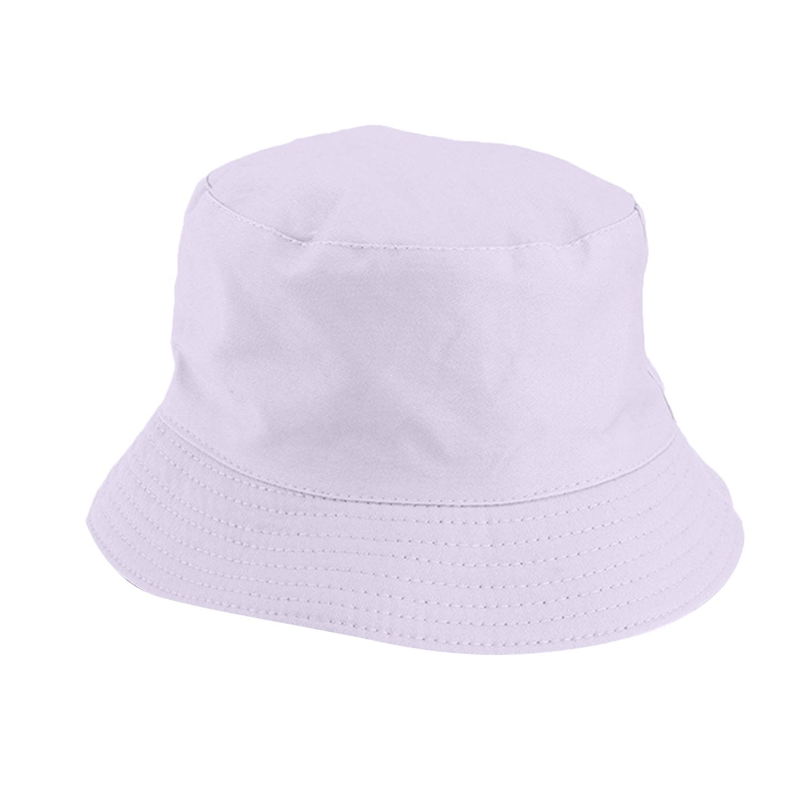 Unisex Reversible Bucket Hat - Double-Sided Cotton Twill & Canvas Sun Hat for Men & Women - Trendy Fishing & Outdoor Sun Protection Hat for Beach, Hiking, and Travel