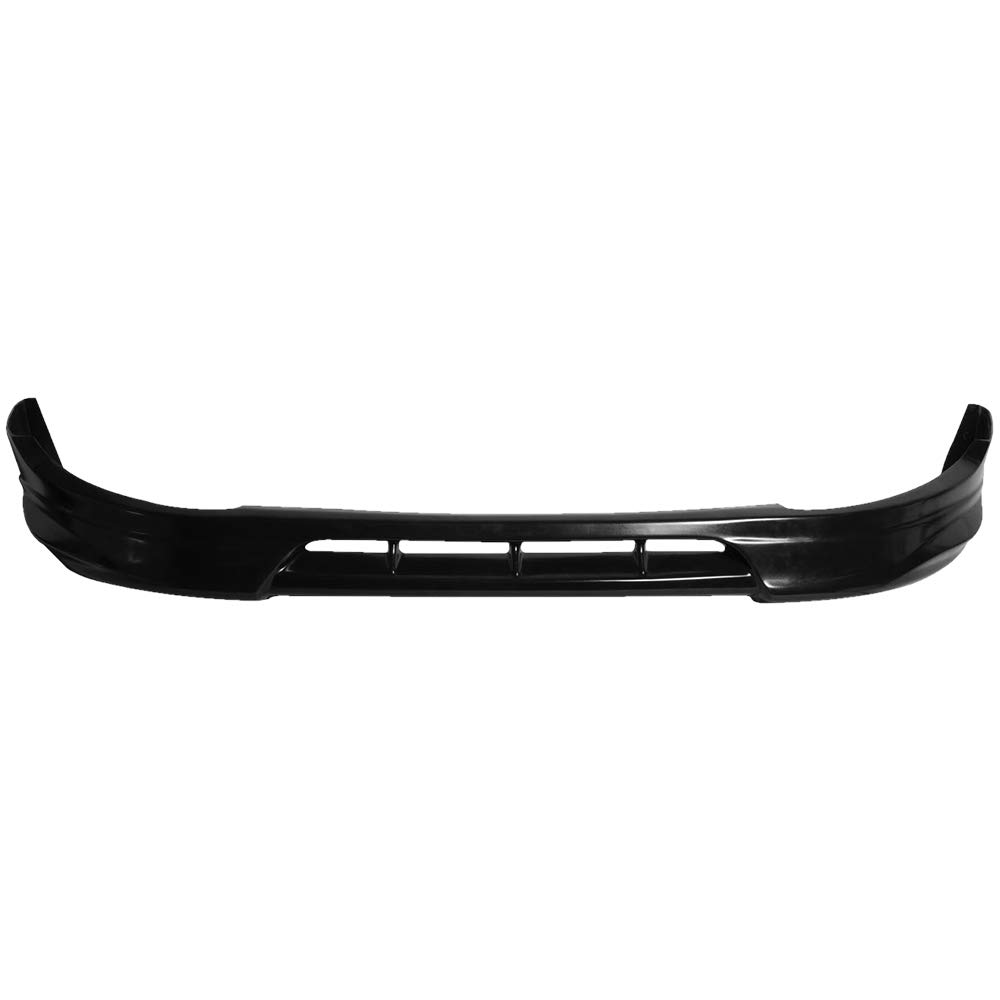 IKON MOTORSPORTS Front Bumper Lip Spoiler for 2010-2013 Kia Optima | DS Style PU Polyurethane Black Front Splitter | Enhances Aerodynamics & Sporty Look | Perfect for Car Enthusiasts & Street Racing