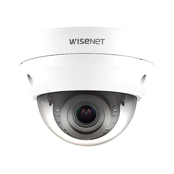Samsung Wisenet Q Series 5MP Dome Security Camera HV-QNV-8080R - Indoor/Outdoor Surveillance for Home & Business Security