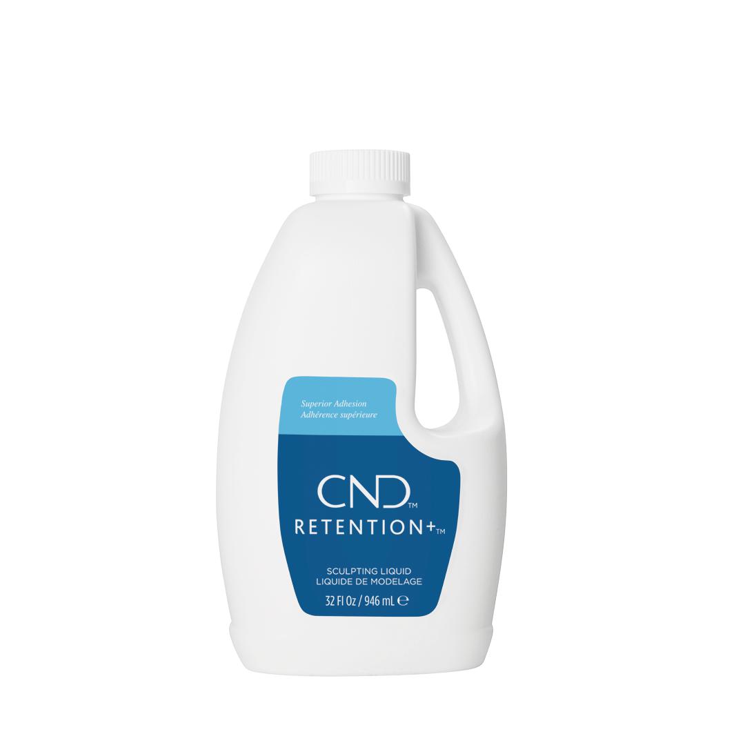 CND Retention Nail Sculpting Liquid - 32 oz Professional Nail Extension Builder Gel for Strong, Long-Lasting Acrylic & Gel Nails - Perfect for Salon & Home Manicures