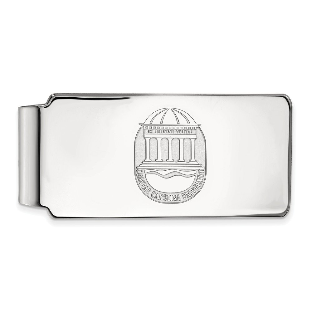 14KW Coastal Carolina University Money Clip Crest - Premium Metal Wallet Accessory for Men & Women - Perfect for Gifts, Graduation, Alumni, and Everyday Use