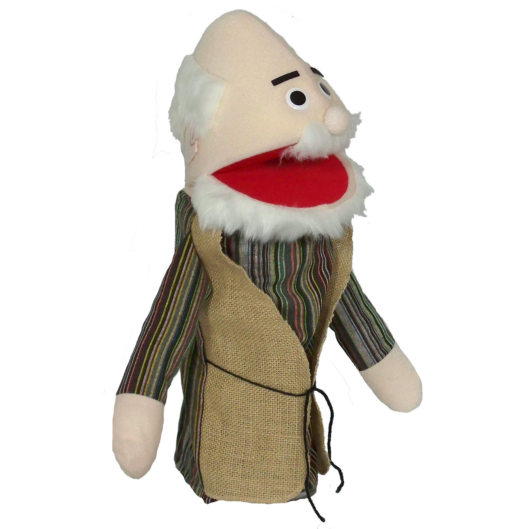 18 Inch Noah or Old Man Puppet - Realistic Hand Puppet for Storytelling, Puppet Shows, and Educational Activities - Perfect for Kids, Teachers, and Entertainers