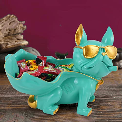 Dog Aquamarine Green Bask