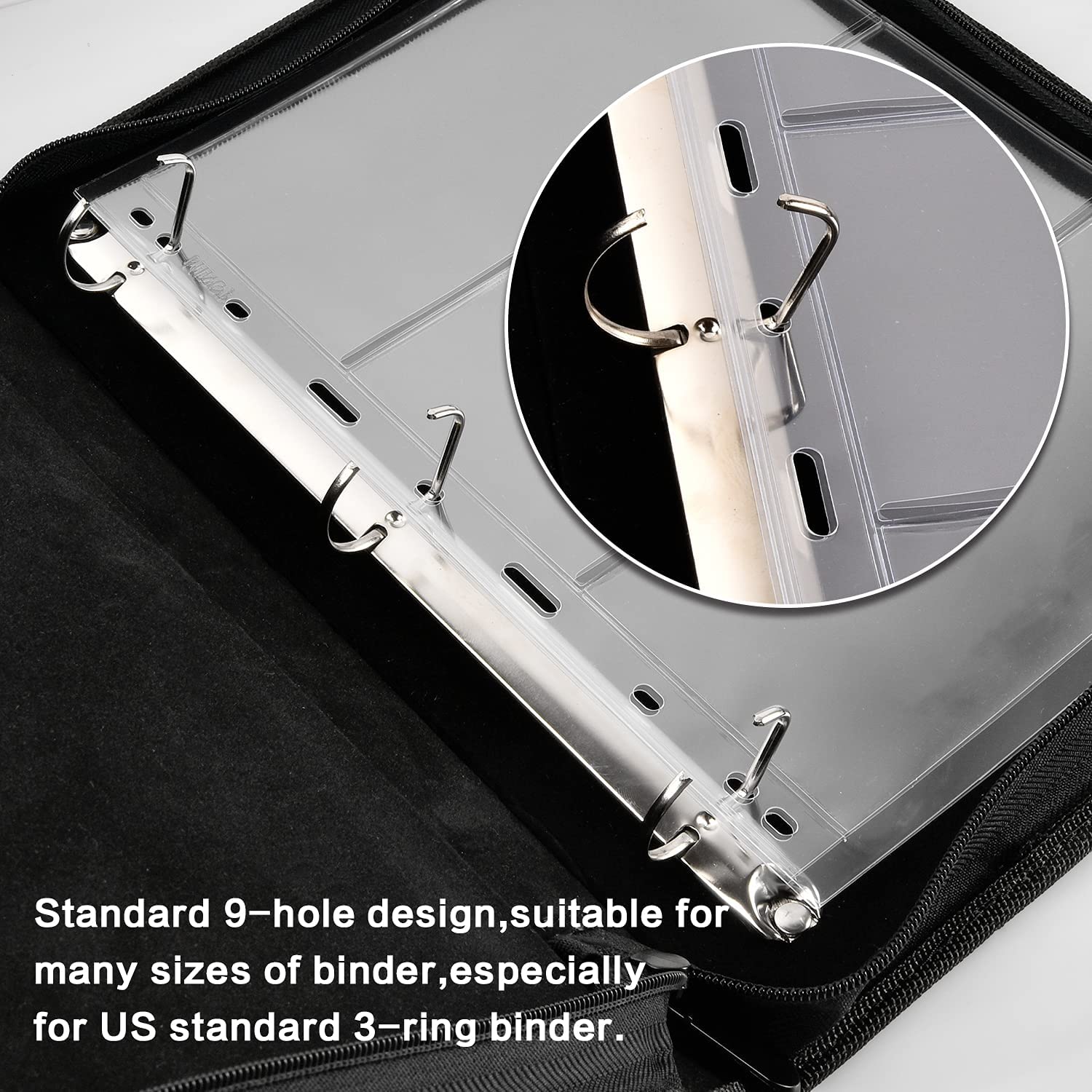Premium Coin Collection Supplies - 12 Sheets Coin Holder Album Book Sleeves Bundle for Collectors | Currency Protection & Storage Solution for Rare Coins, Bullion & Numismatic Collections
