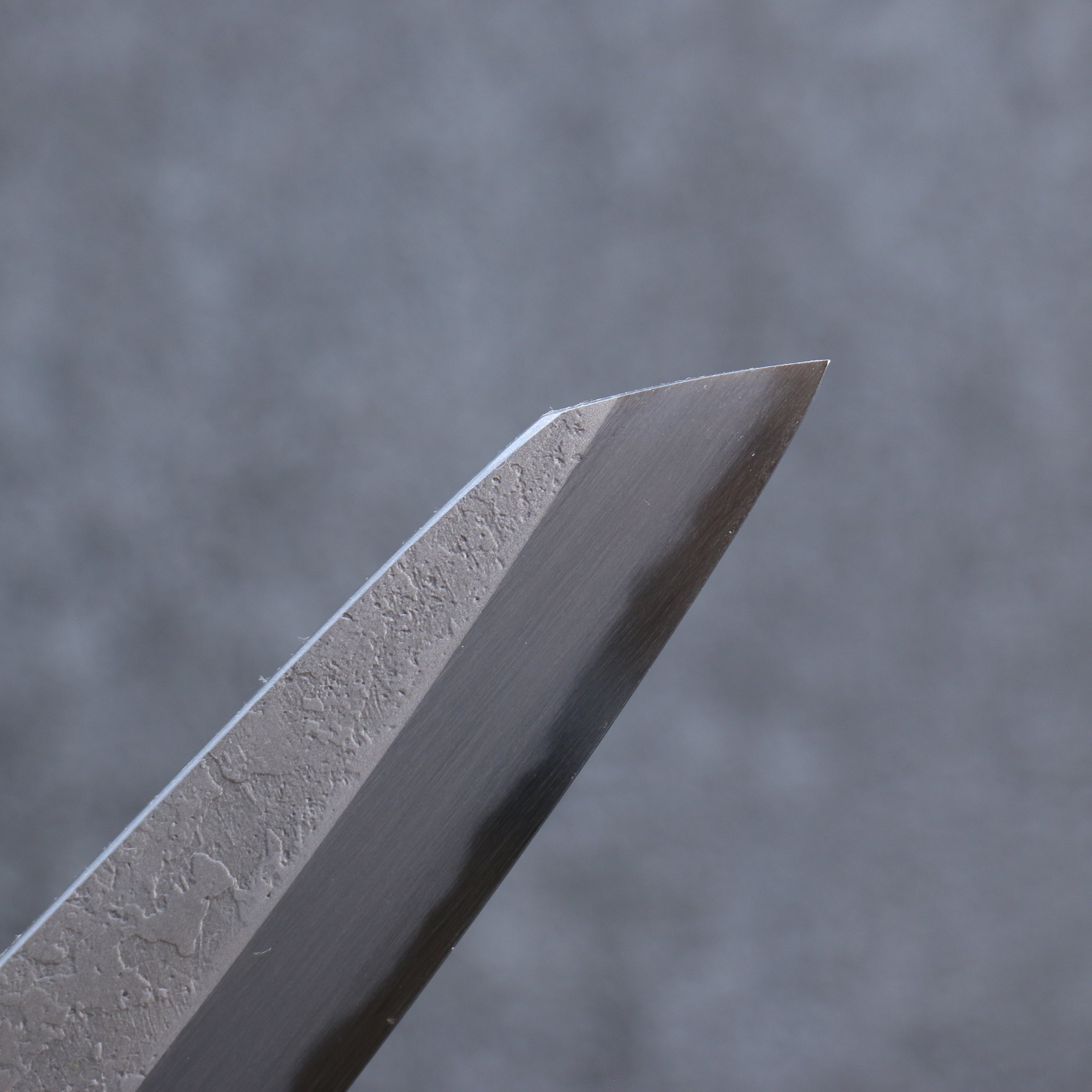 Premium Kikuzuki White Steel No.2 Nashiji Kiritsuke Petty Utility Knife 135mm - Magnolia Wood Handle - Ideal for Slicing, Chopping & Precision Kitchen Tasks
