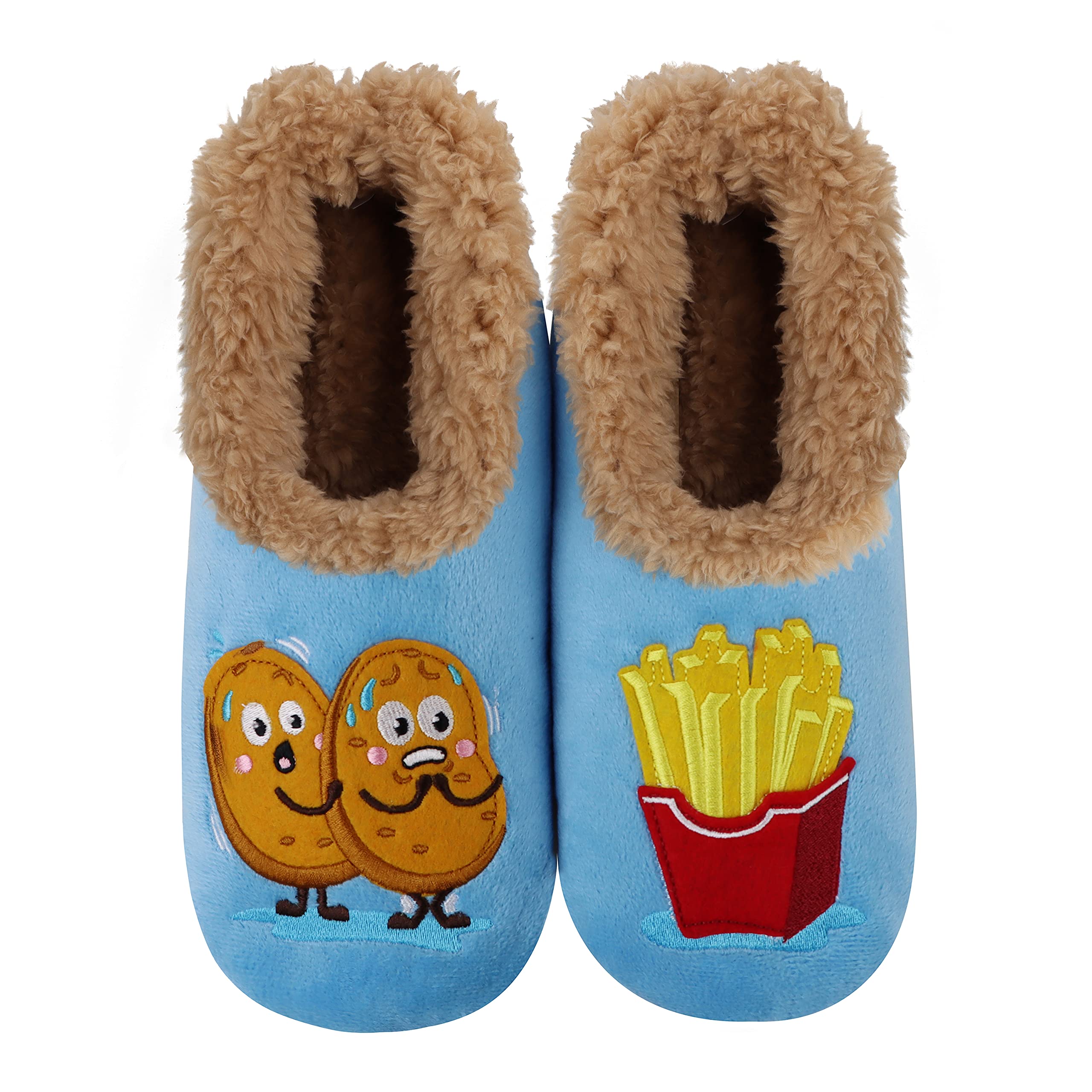 Funny Women's Slippers - Snoozies Pair-able House Slippers for Women with Multiple Styles - Perfect for Indoor Comfort, Gifts & Relaxation at Home