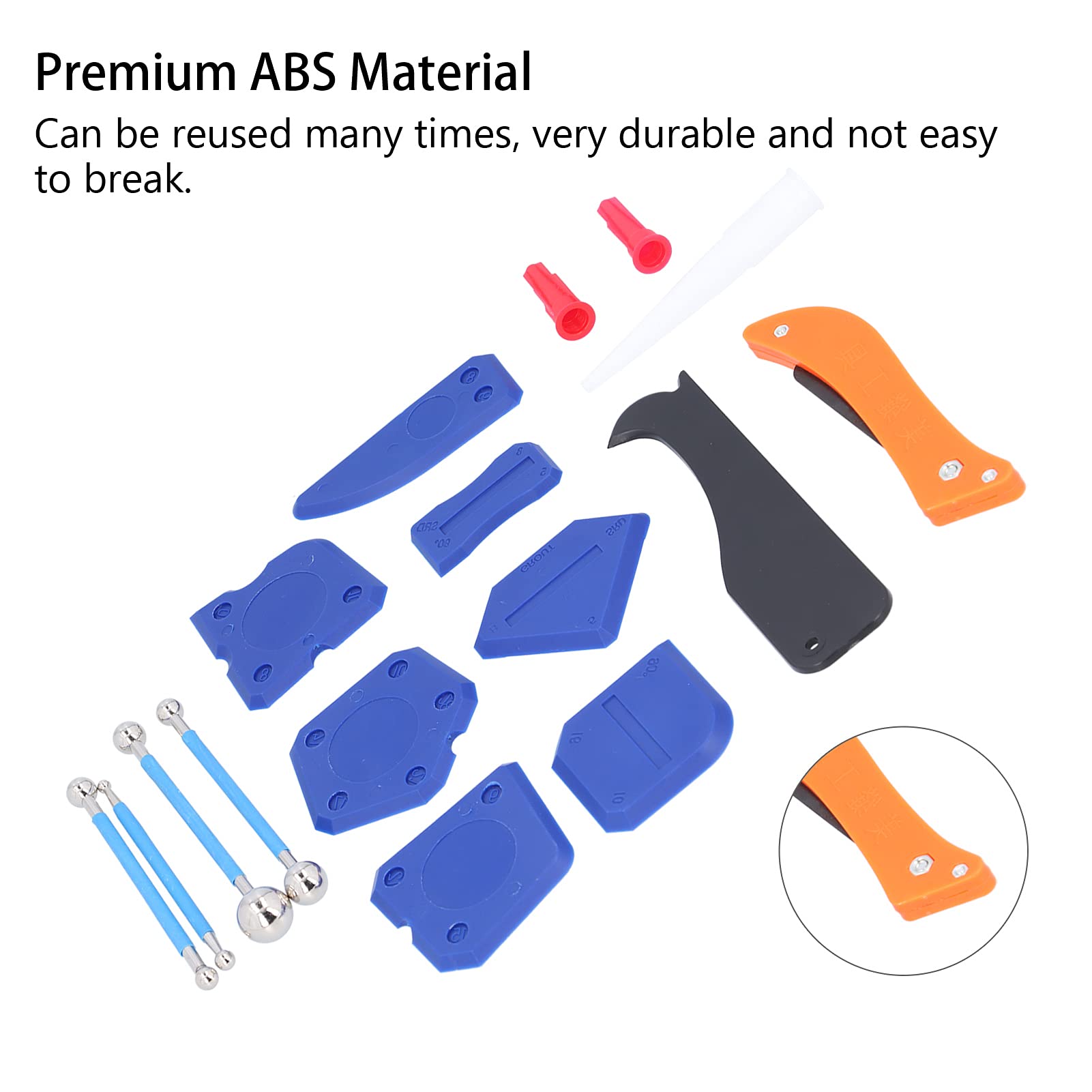 **Caulk Removal Tool Kit - Professional Grout & Sealant Cleaner Set for Tile Floors, Bathroom & Kitchen Repairs - Easy Gap Filling & Glue Removal for DIY Home Projects**
