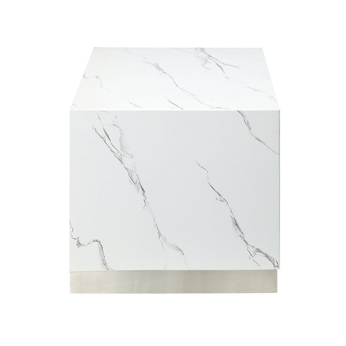 Astraia Collection Modern End Table - Stylish Nightstand for Living Room, Bedroom & Office - Perfect for Lamps, Books & Decor