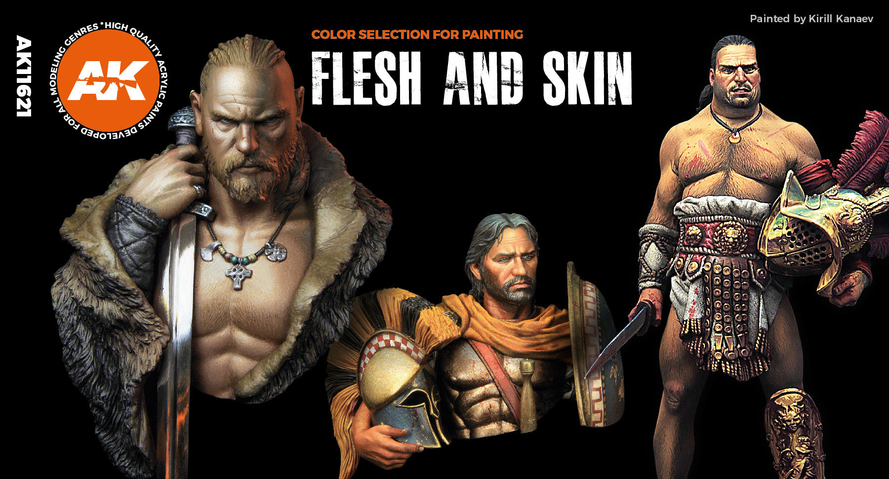 AK 3rd Generation Realistic Flesh & Skin Tone Prosthetics - Perfect for Cosplay, Halloween Costumes & Special Effects Makeup