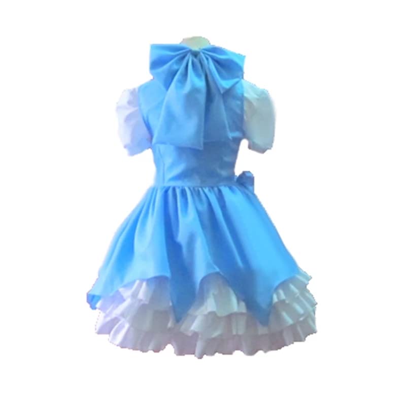 Touhou Project Cirno Cosplay Costume - Anime Blue Fairy Outfit for Christmas, New Year, Halloween & Cosplay Events | Perfect for Conventions, Themed Parties & Photo Shoots