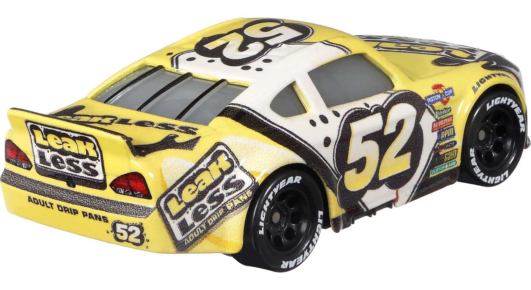 Disney Cars Movie Brian Spark Miniature Collectible Race Car Toy - Official Licensed Die-Cast Vehicle for Kids Age 3+ | Birthday Gift, Playtime Fun, Movie Collection Display
