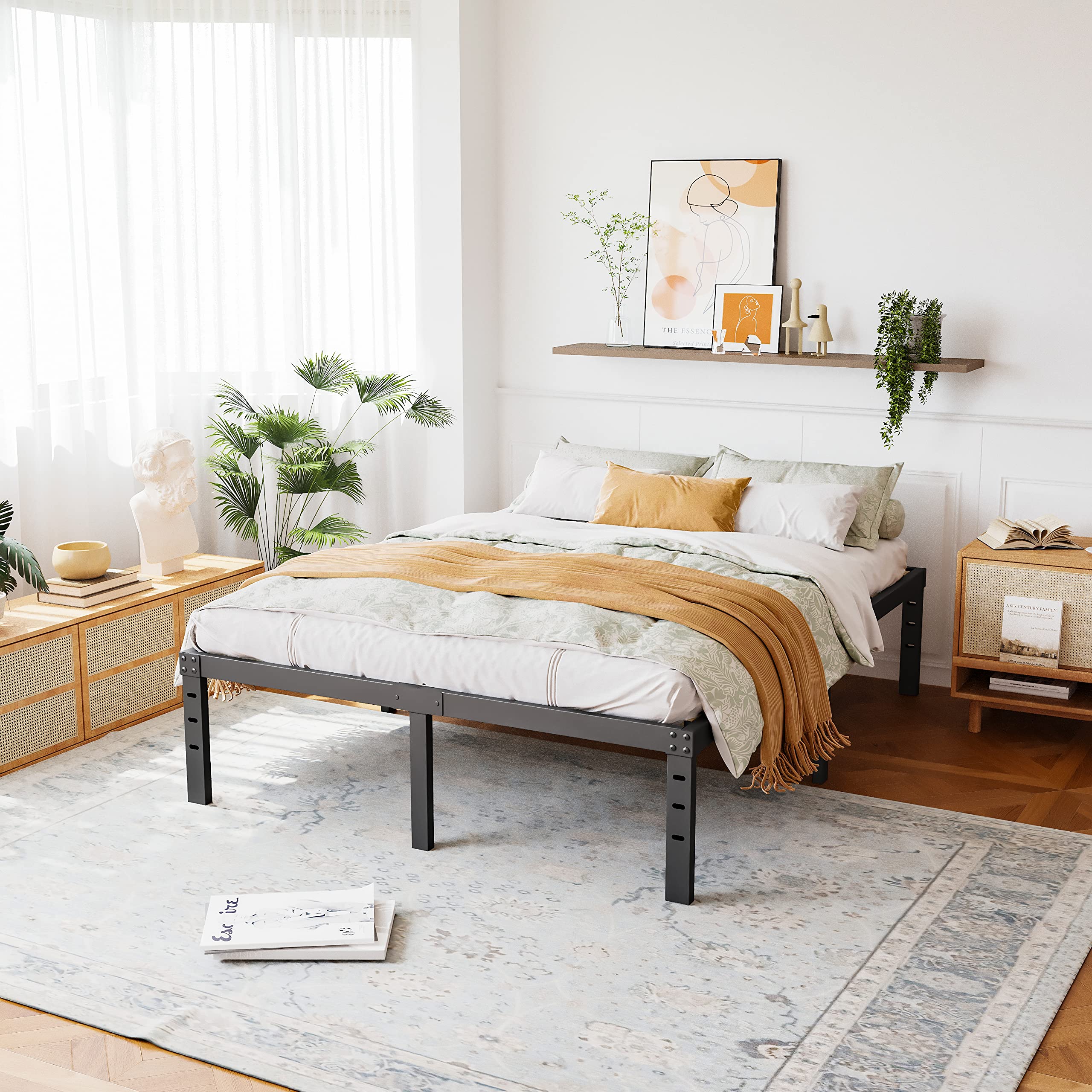 ZIYOO Full Size Bed Frame - 14