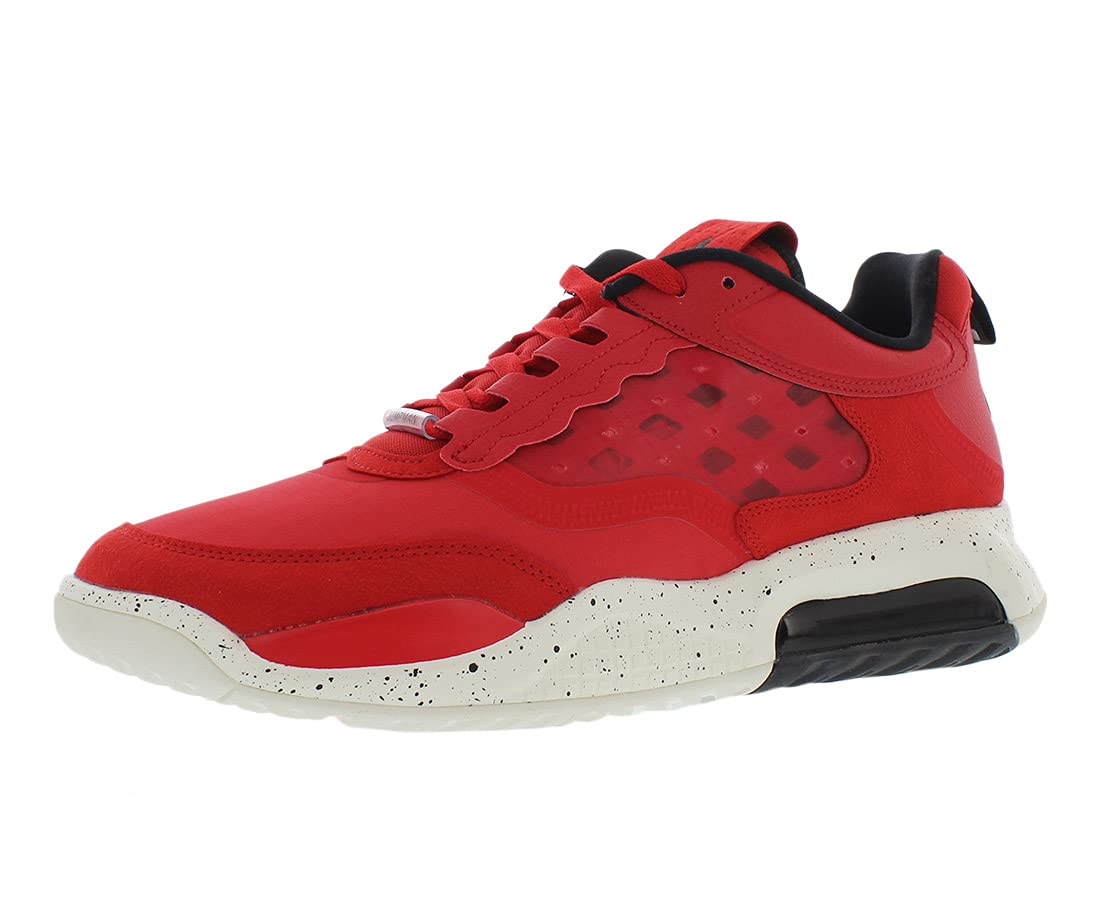 Jordan Max 200 Men's Running Shoes - Size 9, Red/White/Black - Lightweight Basketball Sneakers for Gym, Training & Casual Wear