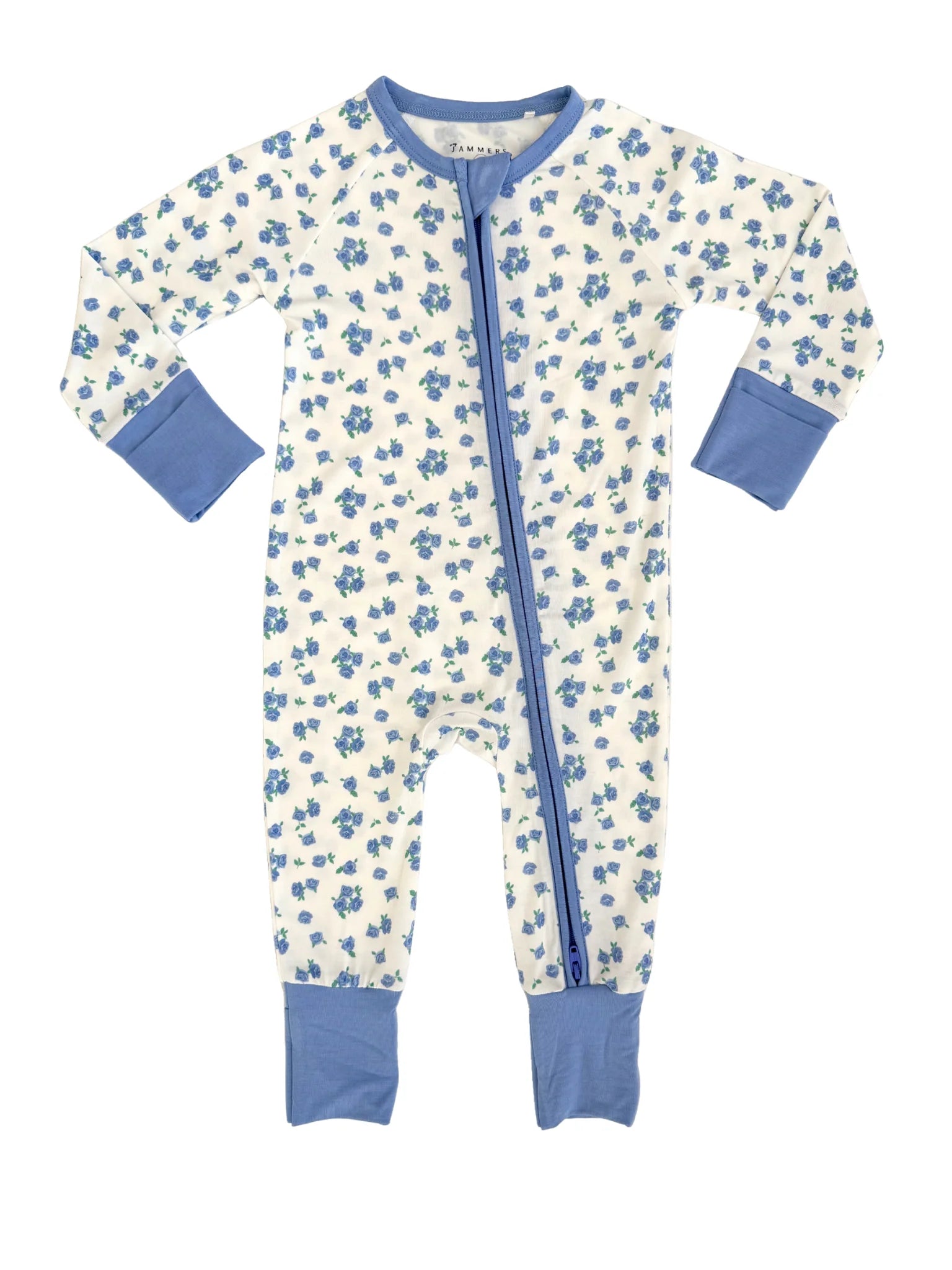 Olivia Floral Zippered Romper for Women - Summer Floral Print Jumpsuit with Front Zipper - Perfect for Beach Vacations, Music Festivals and Casual Outings