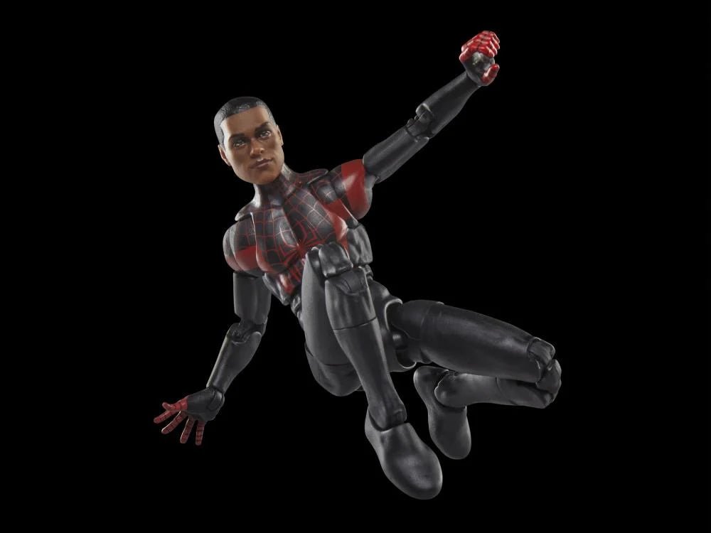 Miles Morales Ultimate Spider-Man #1 Marvel Legends 6-Inch Action Figure - Collectible Superhero Toy for Display & Play - Perfect for Marvel Fans & Collectors