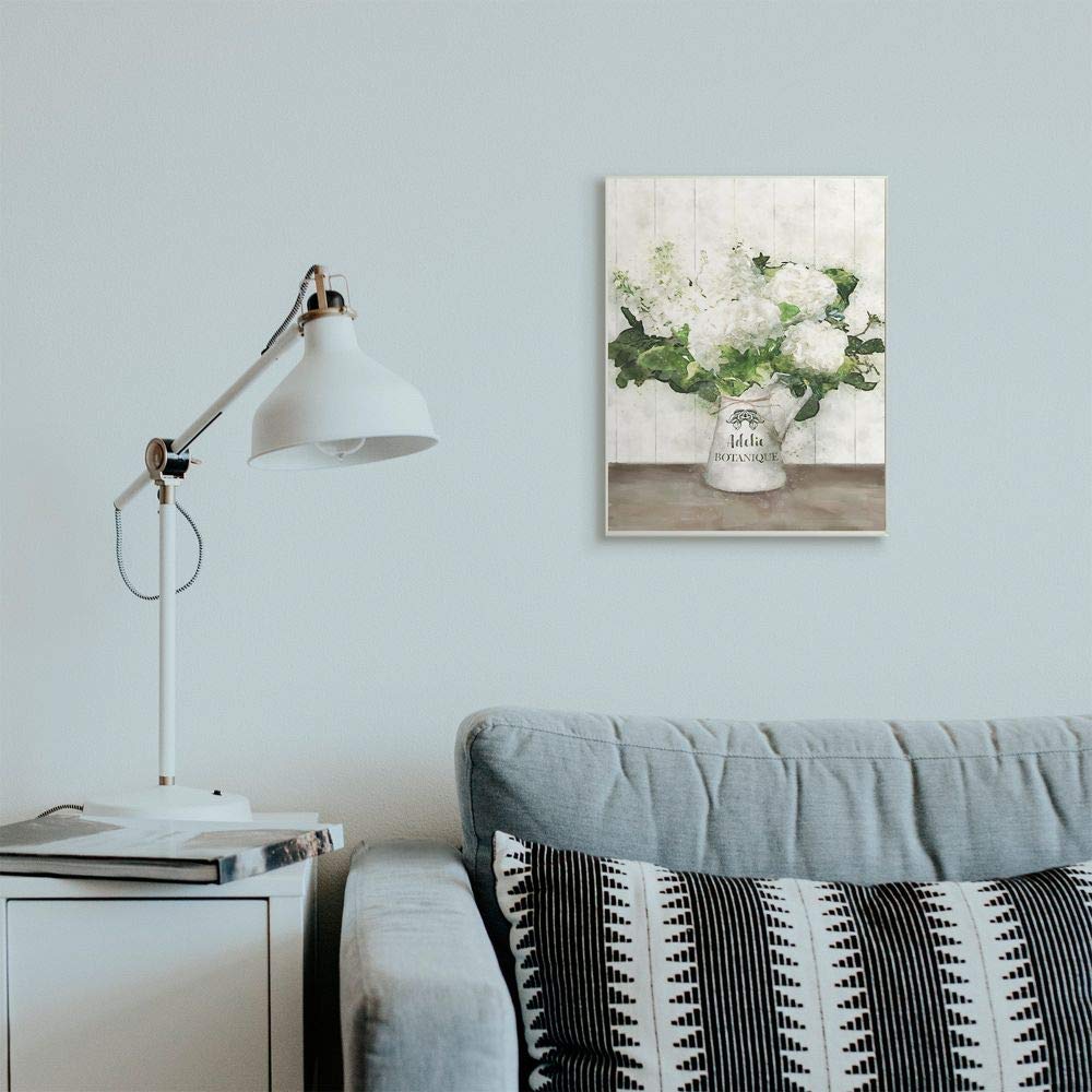 Stupell Industries Farm Fresh White Florals in Antique Milk Pitcher Wall Art - 13