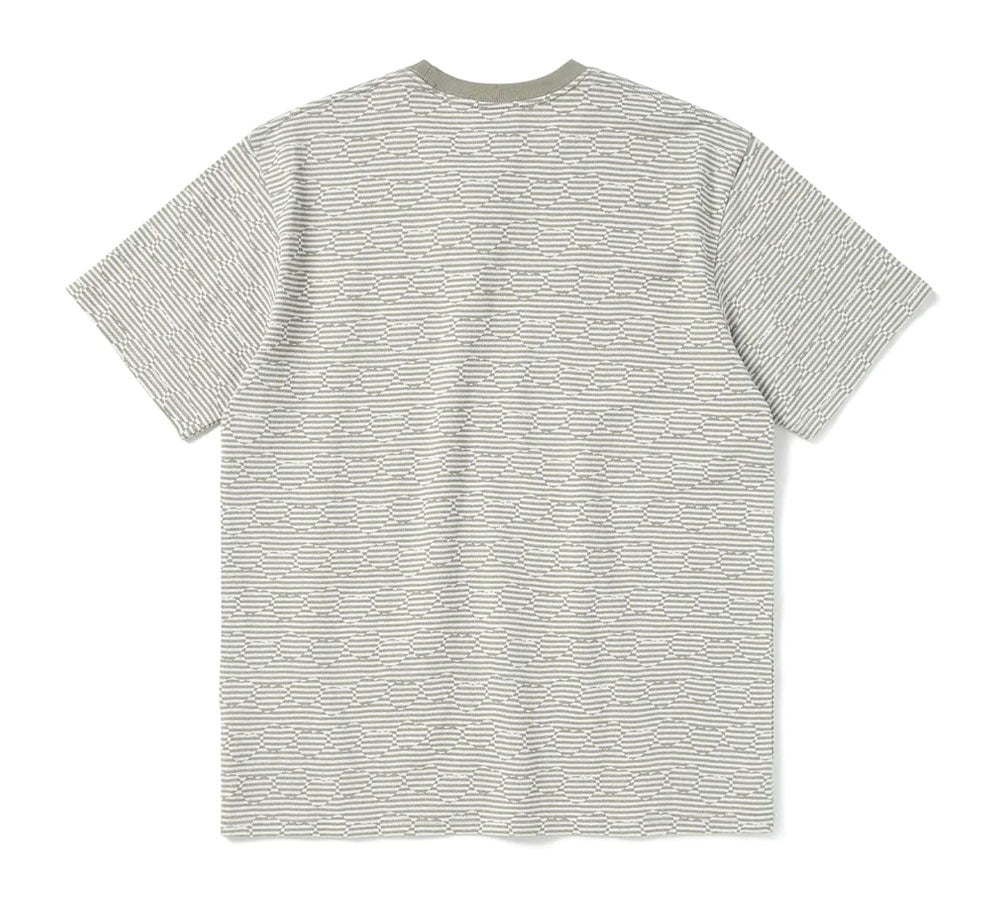 Heart Pattern Striped T-Shirt for Women - Trendy Casual Tee for Everyday Wear, Dating & Outfits