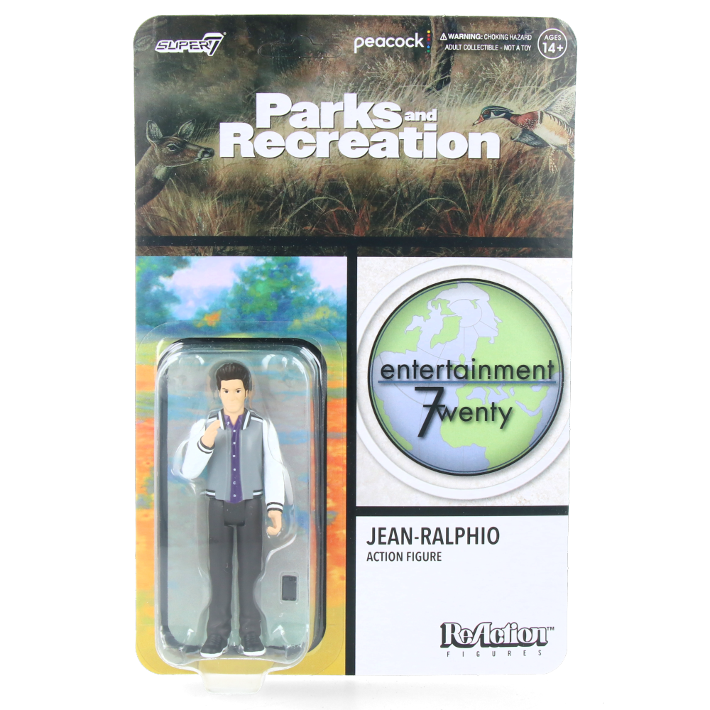 Jean Ralphio Parks and Recreation ReAction Figure Wave 3 - Collectible TV Show Character Toy for Fans & Display