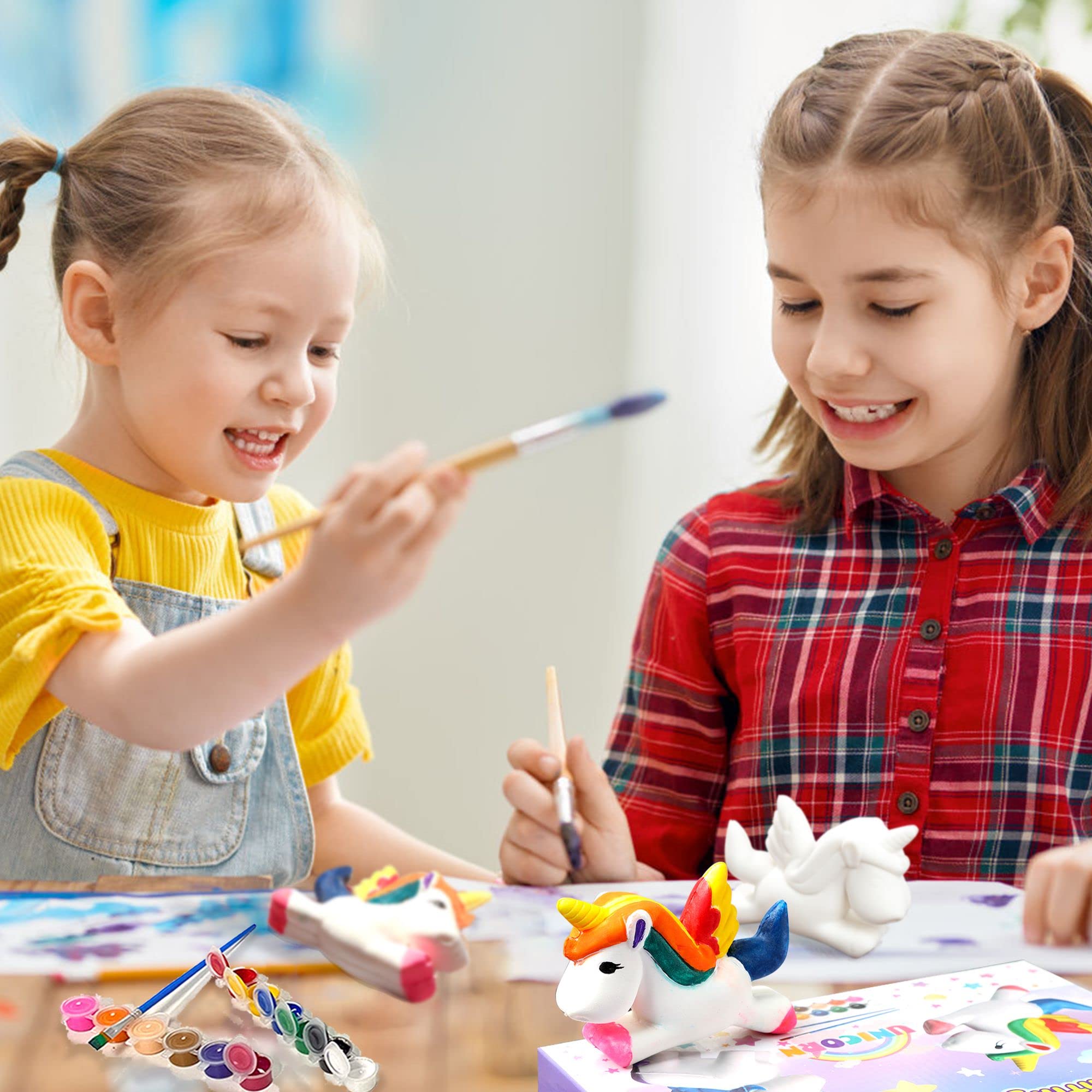 Unicorn Squishy Toys Kit - DIY Stress Relief for Kids | Birthday & Easter Gifts