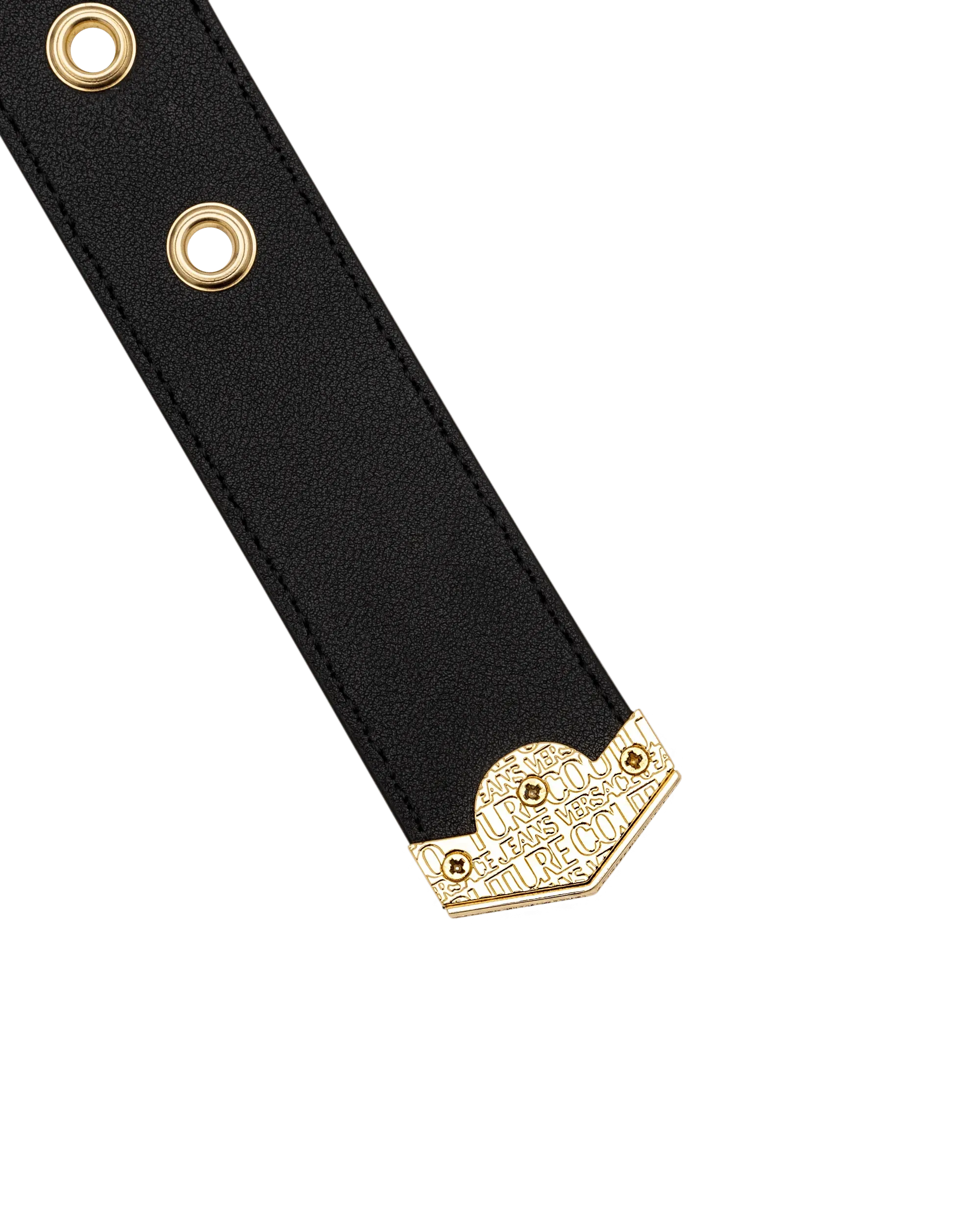 Stylish Gold Logo D-Ring Belt for Men & Women - Fashionable Adjustable Waist Belt for Jeans, Pants & Dresses | Perfect for Casual & Formal Outfits