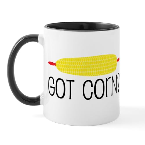 White/Black Inside - Got Corn Mug