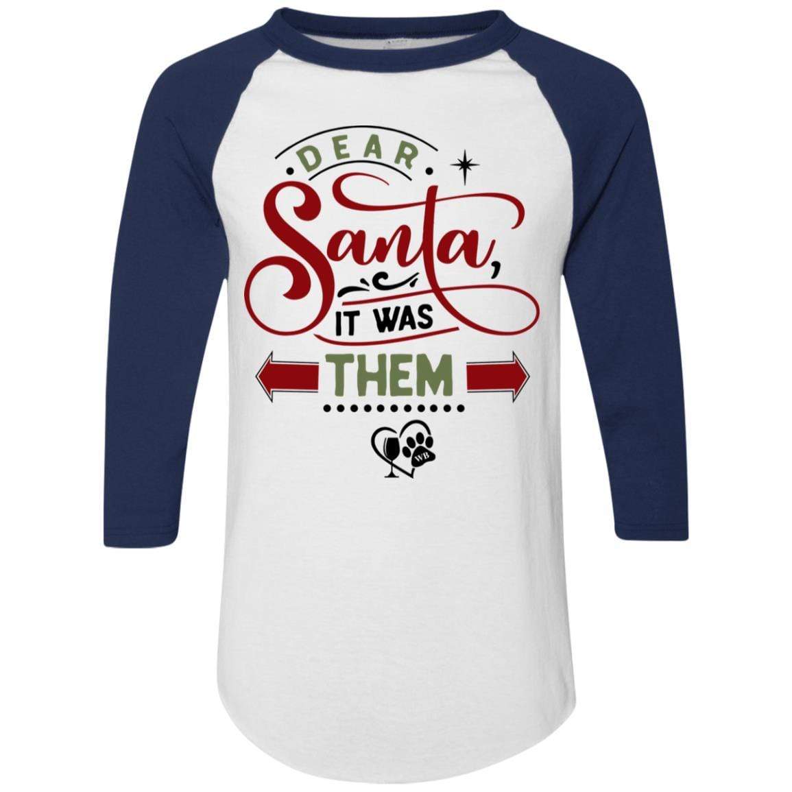WineyBitches.Co Colorblock Raglan Jersey - Stylish Women's Baseball Tee for Casual Wear & Night Out | Trendy Long Sleeve Shirt for Parties, Date Nights & Everyday Fashion