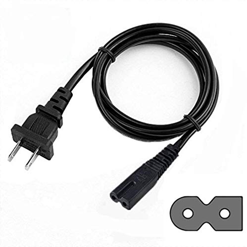 Naxa NPB-251 NPB-252 Replacement AC Power Cord Cable Plug for MP3 CD Player Radio Boombox - Perfect for Home, Office, and Travel Use