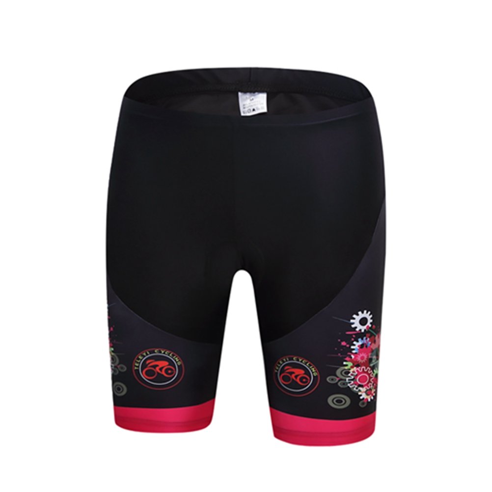 Women's Padded Cycling Shorts - Breathable Bike Riding Pants for Comfort & Performance | Perfect for Road Biking, Spinning Classes & Outdoor Workouts