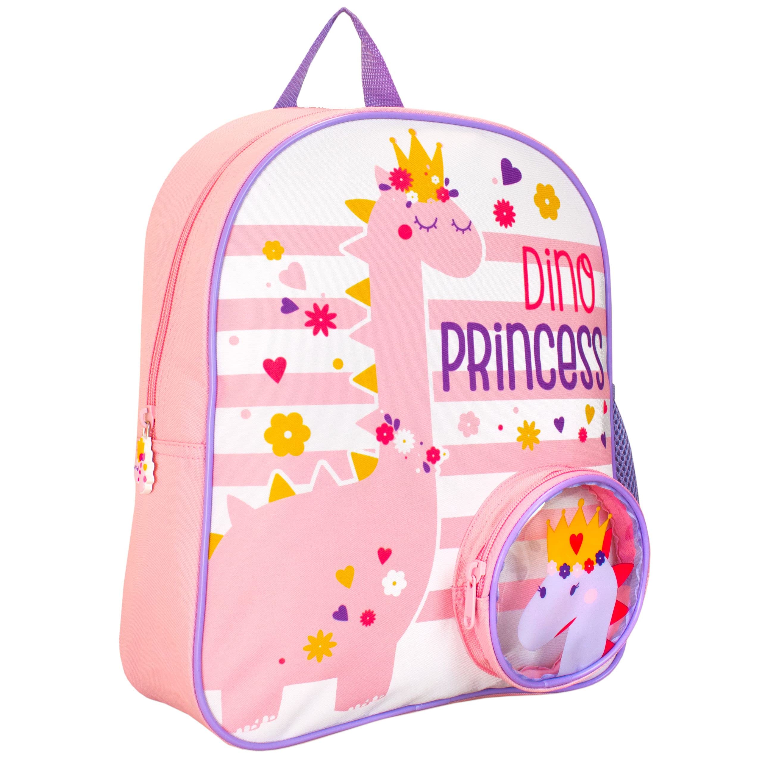 Harry Bear Kids Backpack Pink Dinosaur - Cute School Bag for Boys & Girls, Perfect for Preschool, Daycare & Outdoor Adventures