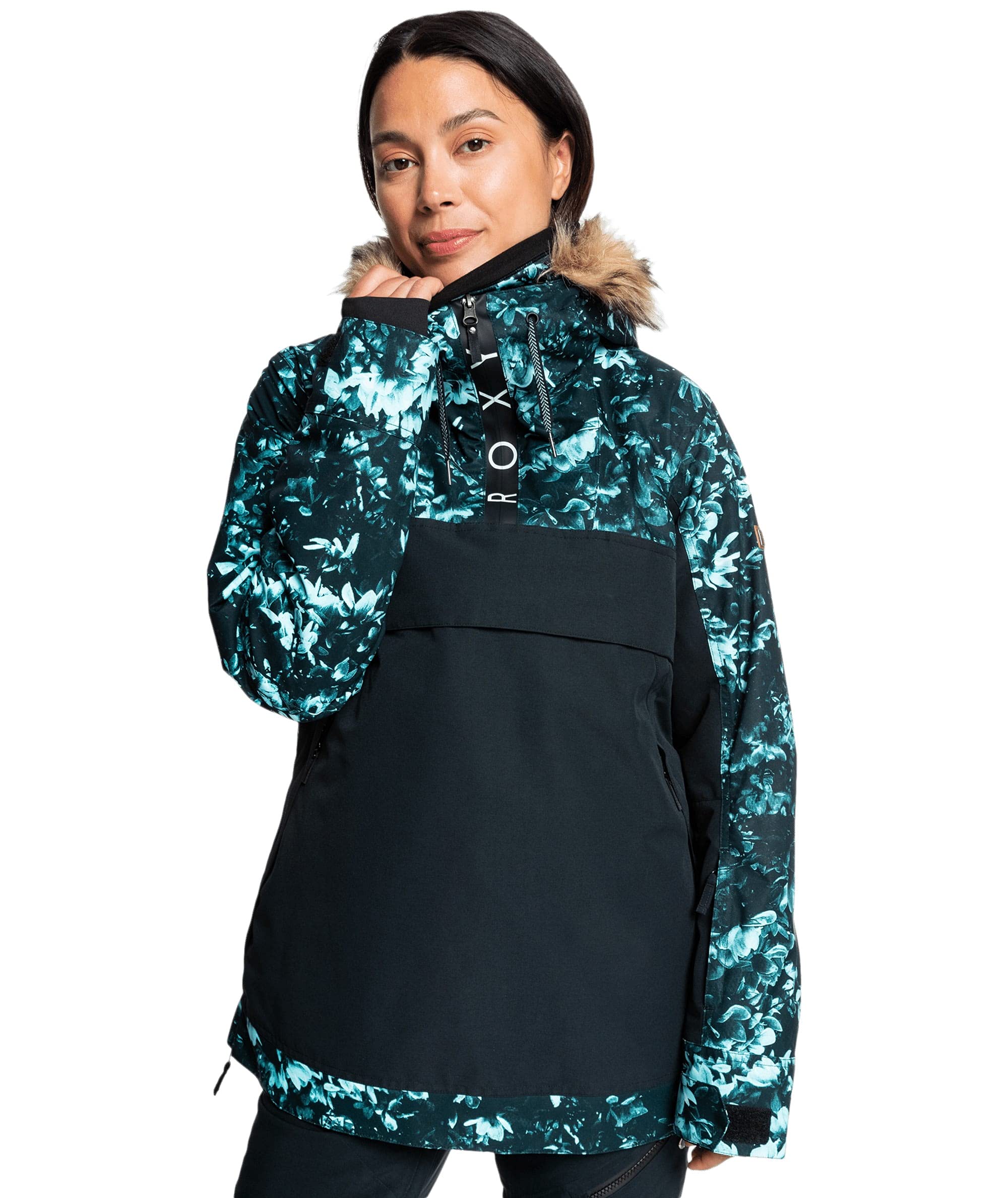 Roxy Women's Shelter Insulated Jacket - Waterproof Winter Coat for Hiking, Skiing & Outdoor Activities | Warm Windproof Puffer Jacket for Cold Weather