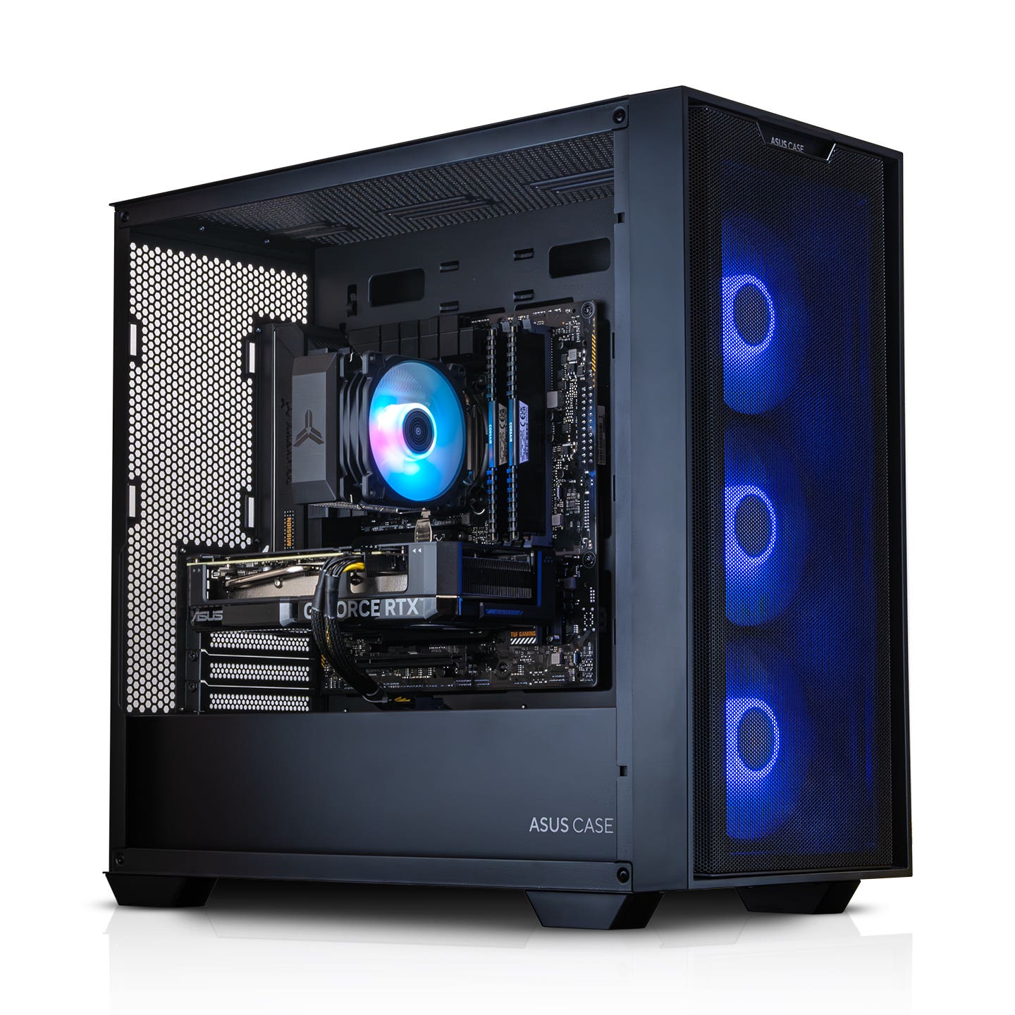 A21 BTF Black Intel Core i5-13400F 4.6GHz Gaming Desktop PC with NVIDIA RTX 4060 Ti 8GB GDDR6 - Perfect for 1080p/1440p Gaming, Streaming & Content Creation