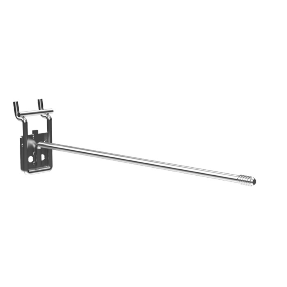 SpinTag Display Hook for Slatwall - 360° Rotating Retail Merchandise Hooks - Perfect for Clothing Stores, Boutiques & Retail Displays
