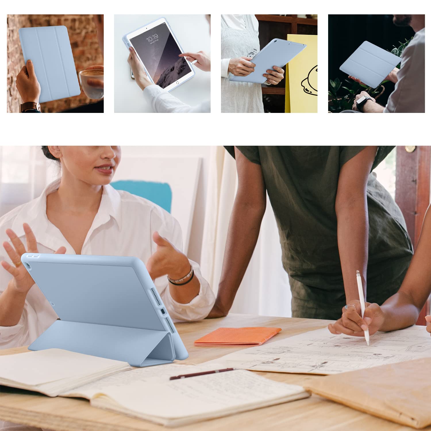 Premium Lightweight Trifold Smart Case for iPad Air 3 10.5