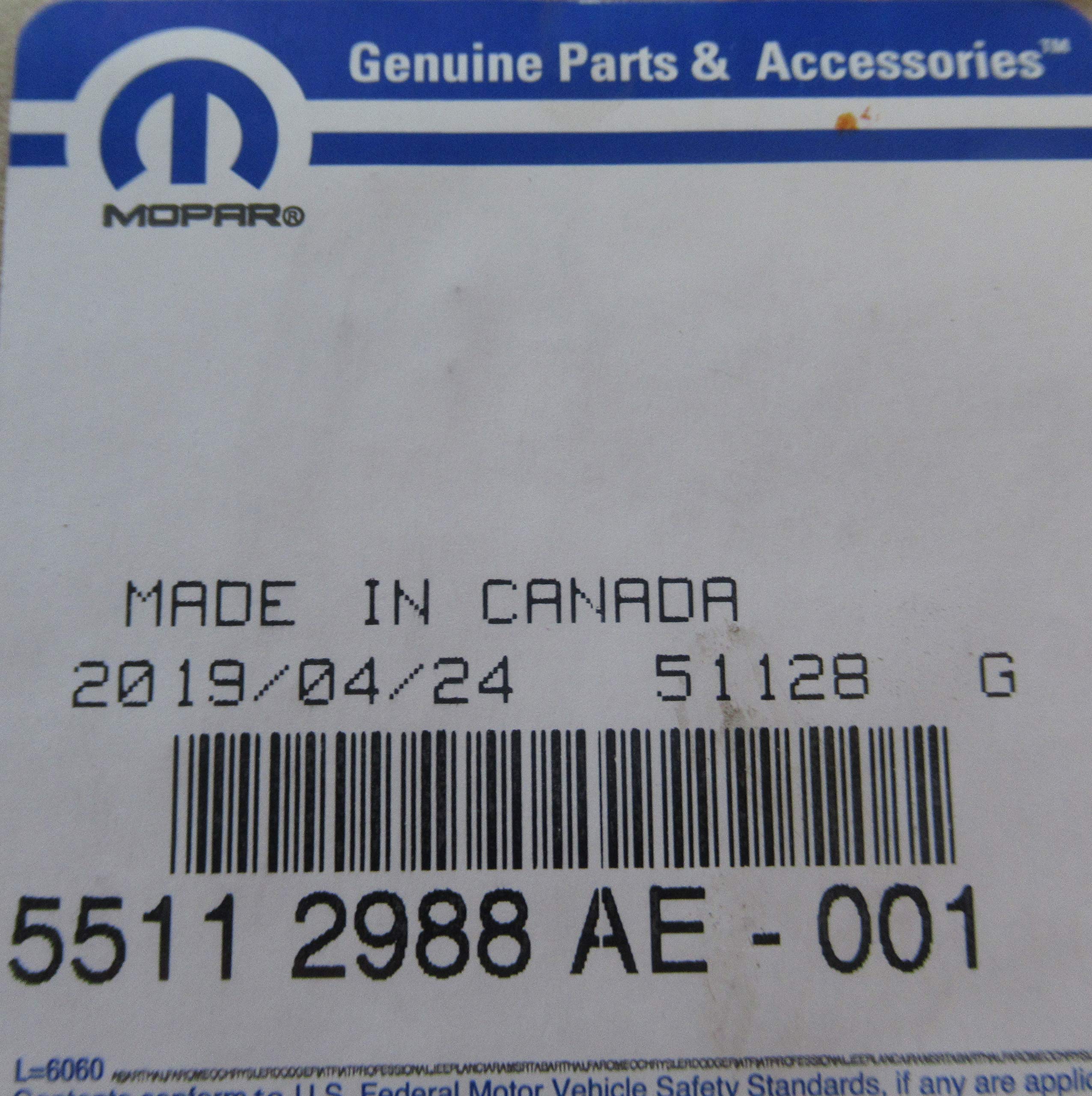 Mopar OEM Right Rear Tail Light for Ram 1500 DT (New Body Style) - Perfect for Replacement, Repair & Nighttime Safety Driving