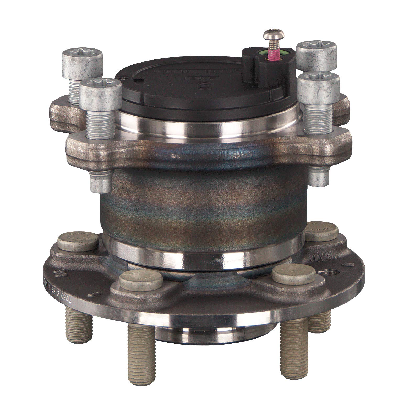Febi Bilstein 44889 Wheel Bearing Kit with Hub, ABS Sensor Ring & Screws - Complete Front/Rear Wheel Assembly Replacement for Smooth & Safe Driving