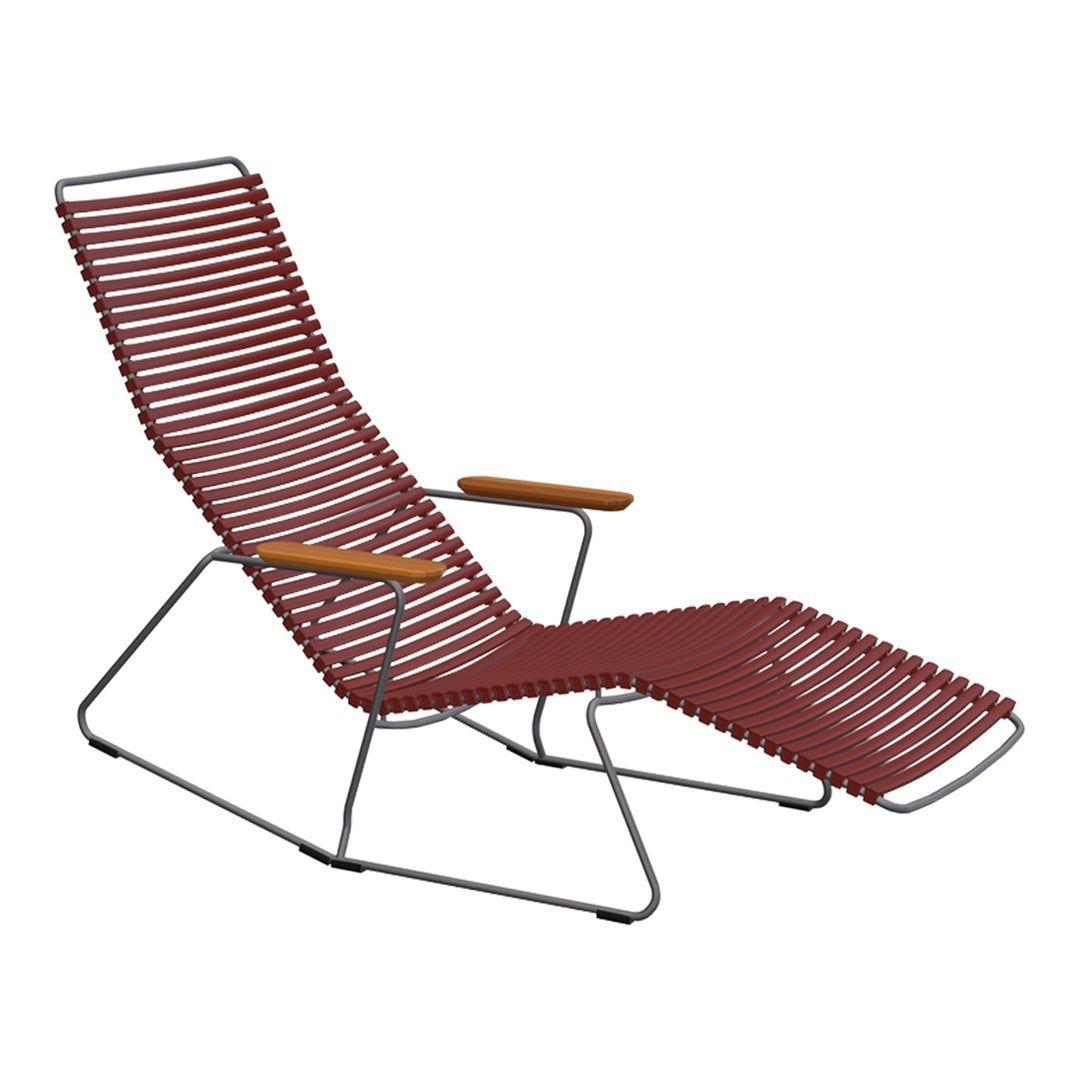 Click Outdoor Sunrocker - Portable Folding Rocking Chair for Camping, Beach, Patio & Backyard - Lightweight Outdoor Rocking Chair with Cup Holder - Perfect for Relaxing in Nature