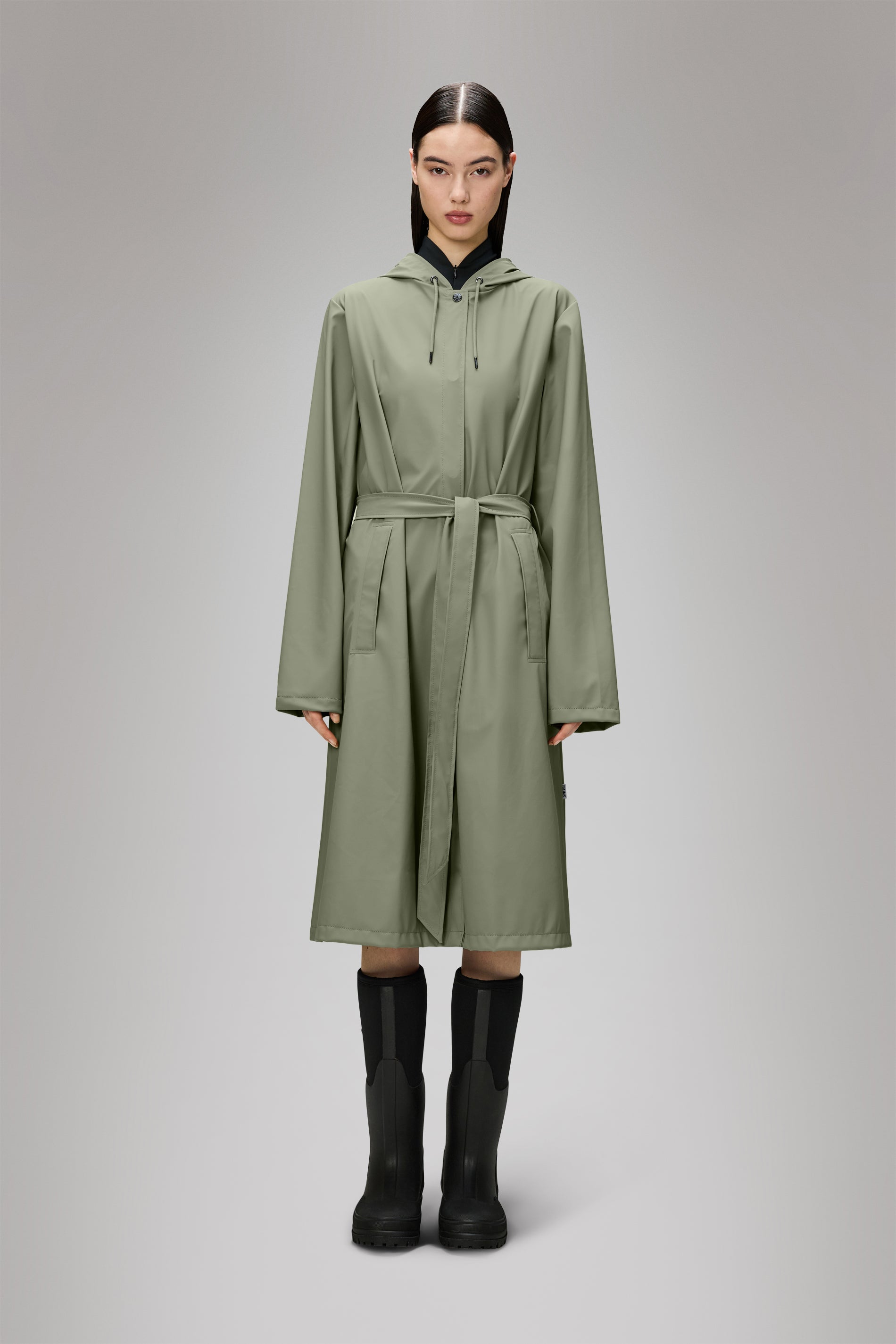 Elegant A-Line Long Women's Jacket - Stylish Outerwear for Fall & Winter | Perfect for Office, Dating & Casual Wear